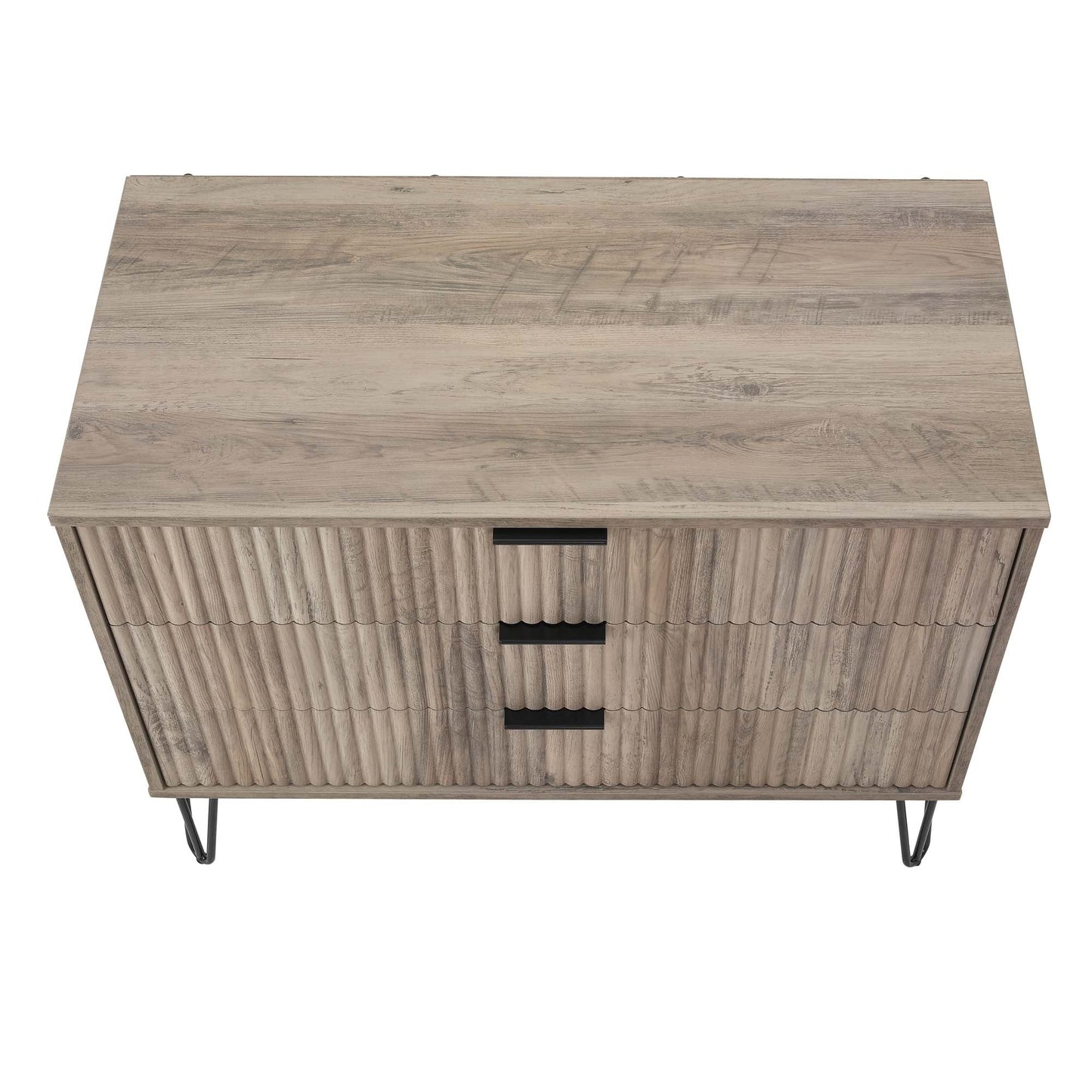 Manhattan Comfort 2-Piece DUMBO Nightstand and Dresser