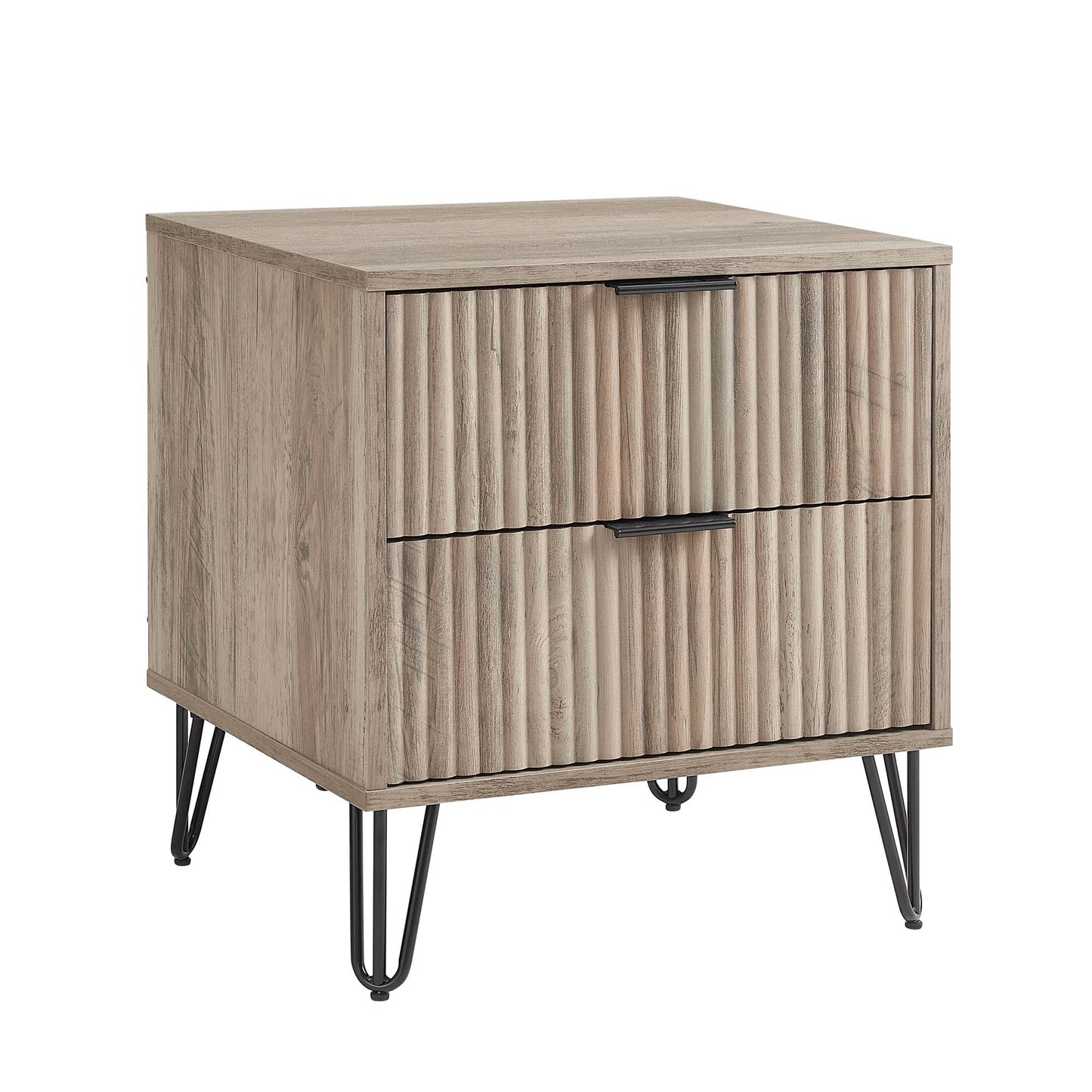 Manhattan Comfort 2-Piece DUMBO Nightstand and Dresser