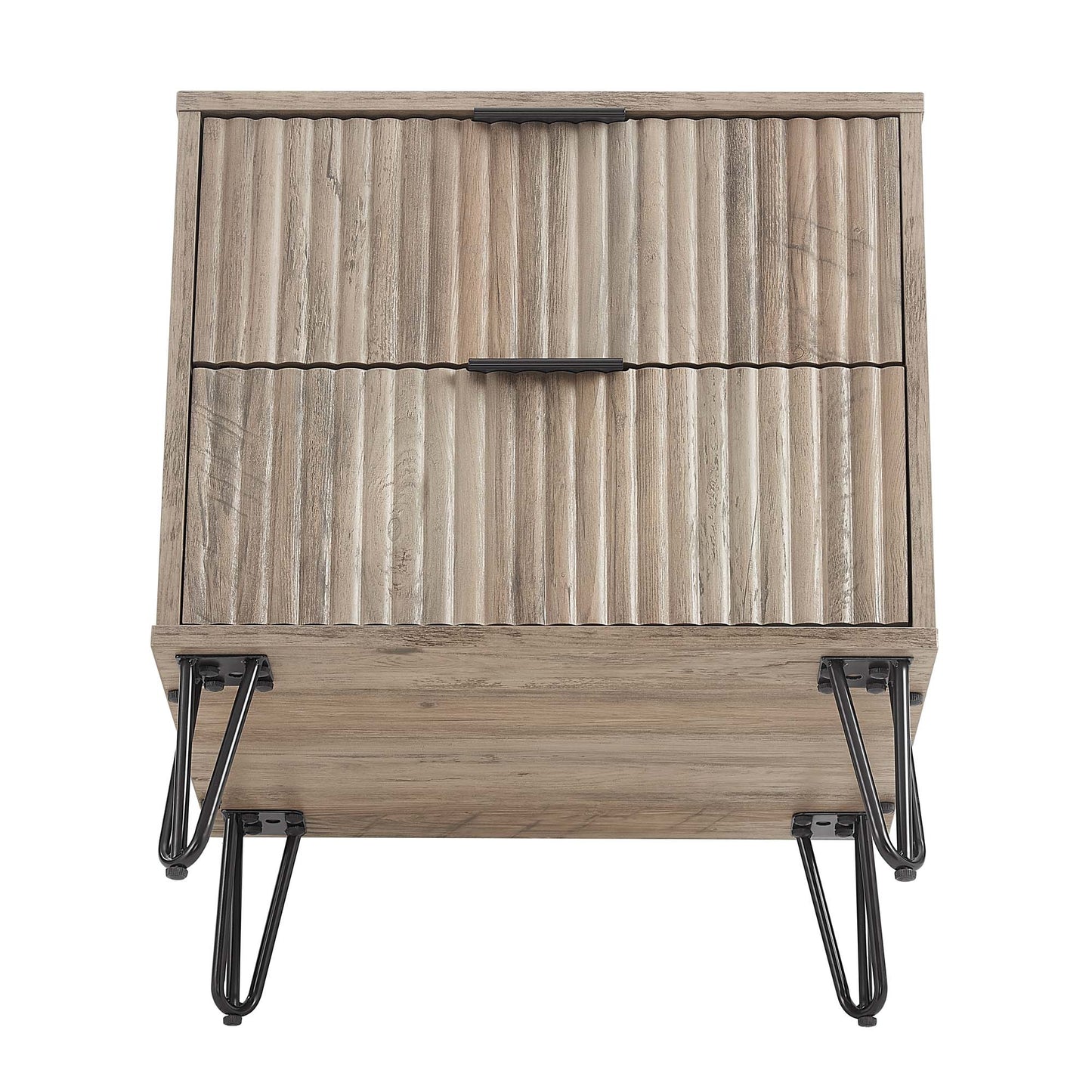 Manhattan Comfort 2-Piece DUMBO Nightstand and Dresser