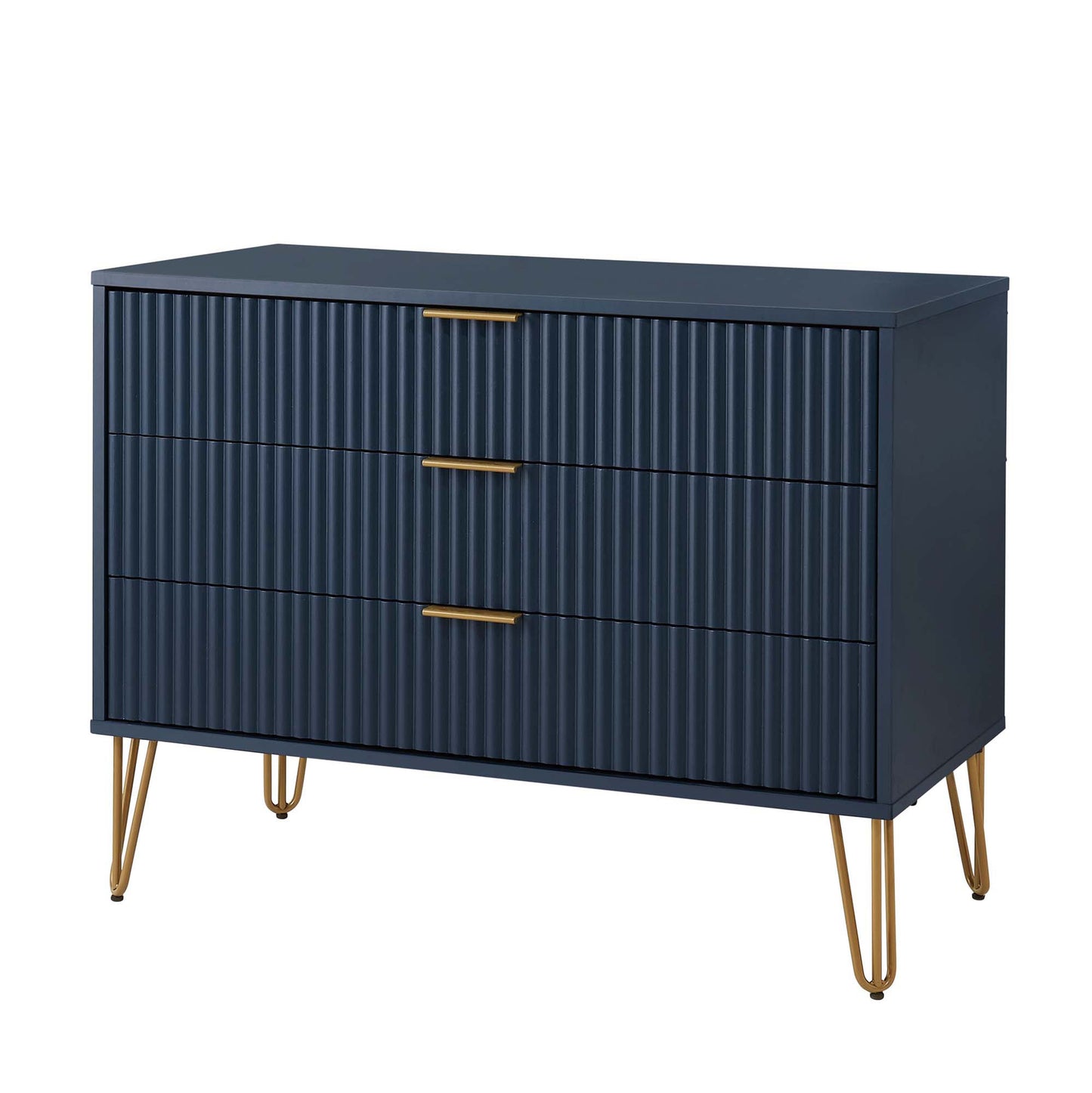 Manhattan Comfort 2-Piece DUMBO Nightstand and Dresser