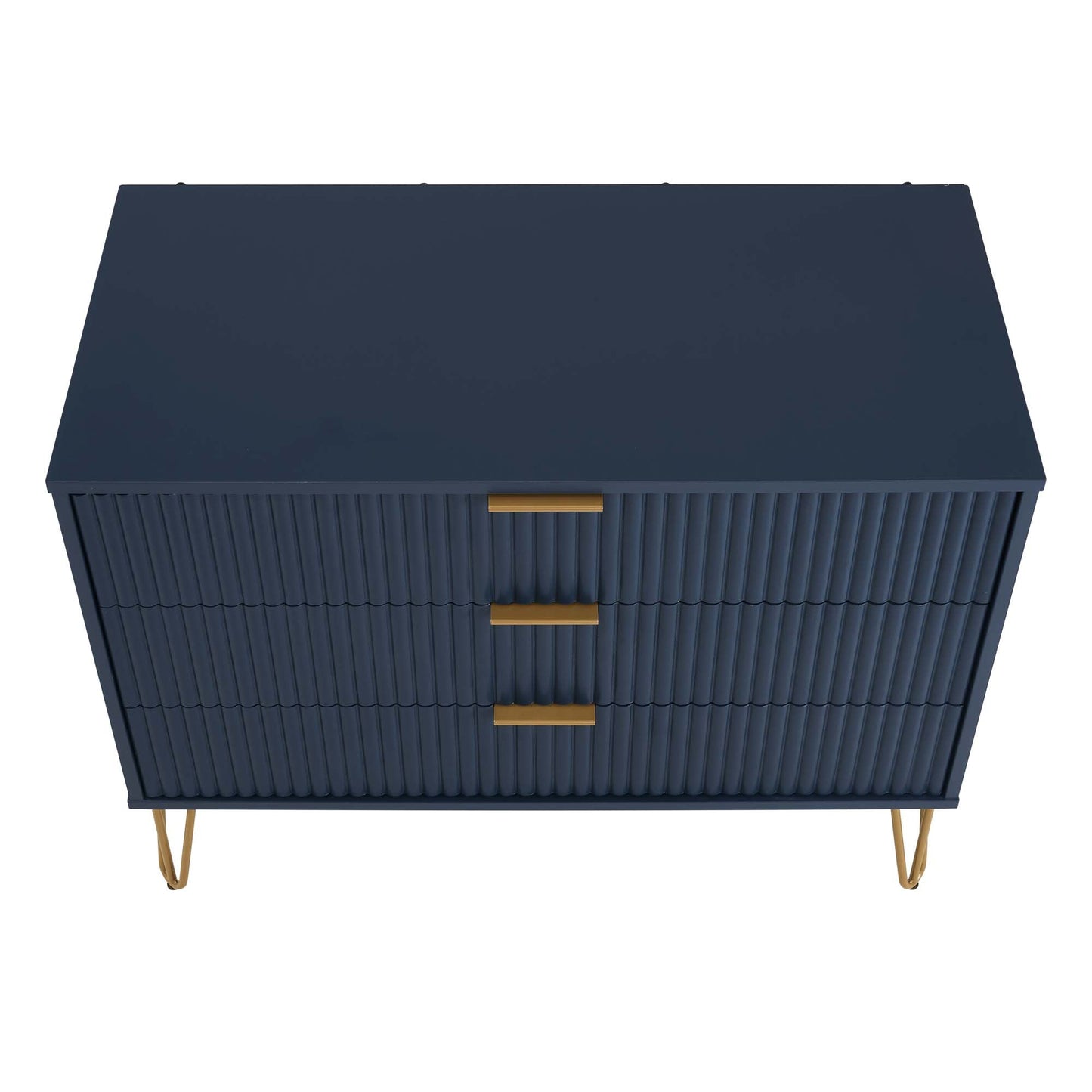 Manhattan Comfort 2-Piece DUMBO Nightstand and Dresser