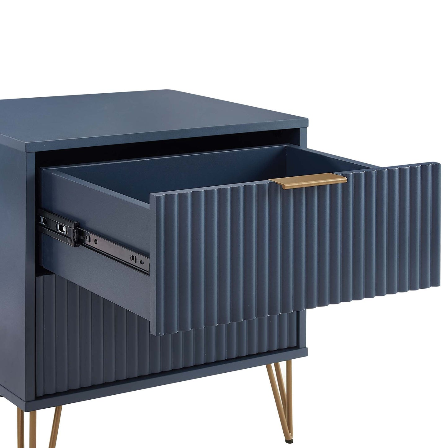 Manhattan Comfort 2-Piece DUMBO Nightstand and Dresser