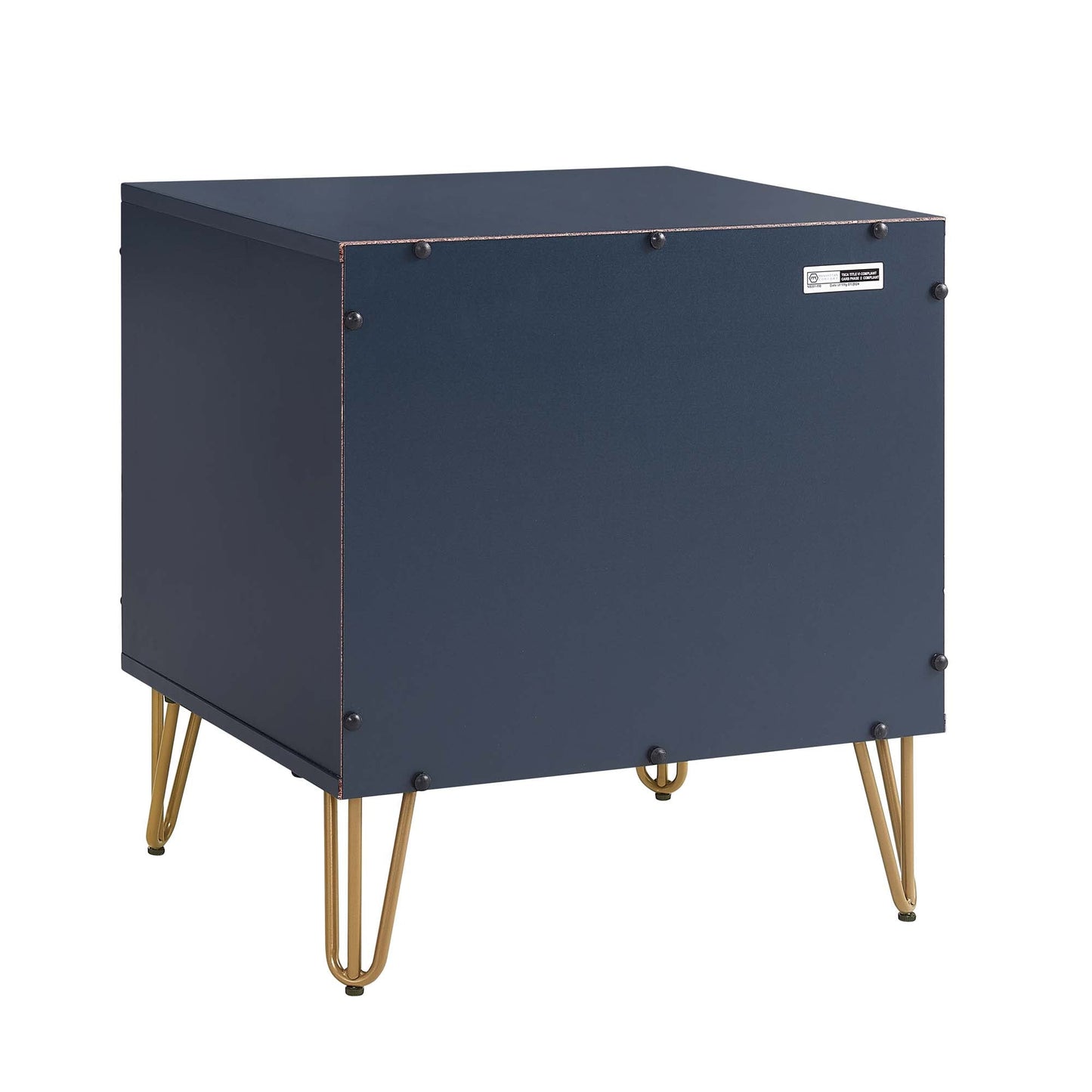 Manhattan Comfort 2-Piece DUMBO Nightstand and Dresser