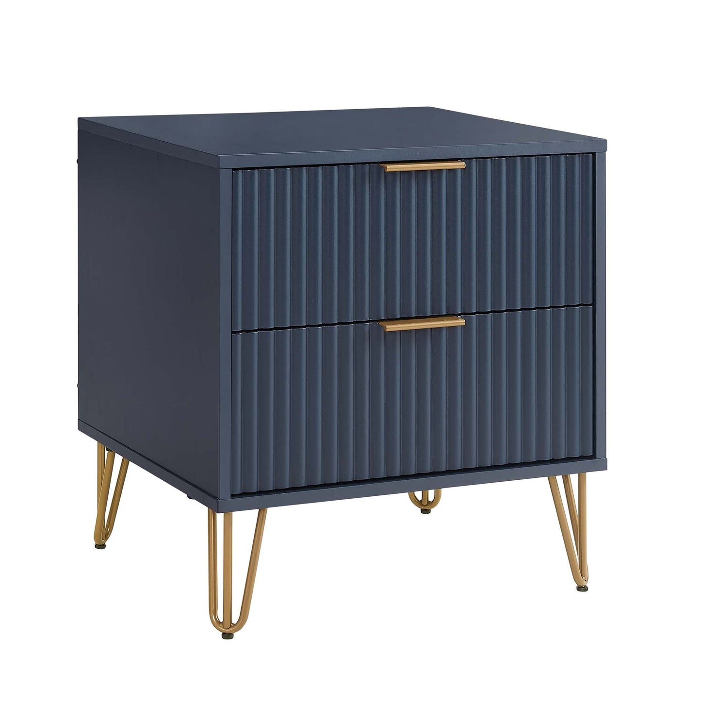 Manhattan Comfort 2-Piece DUMBO Nightstand and Dresser