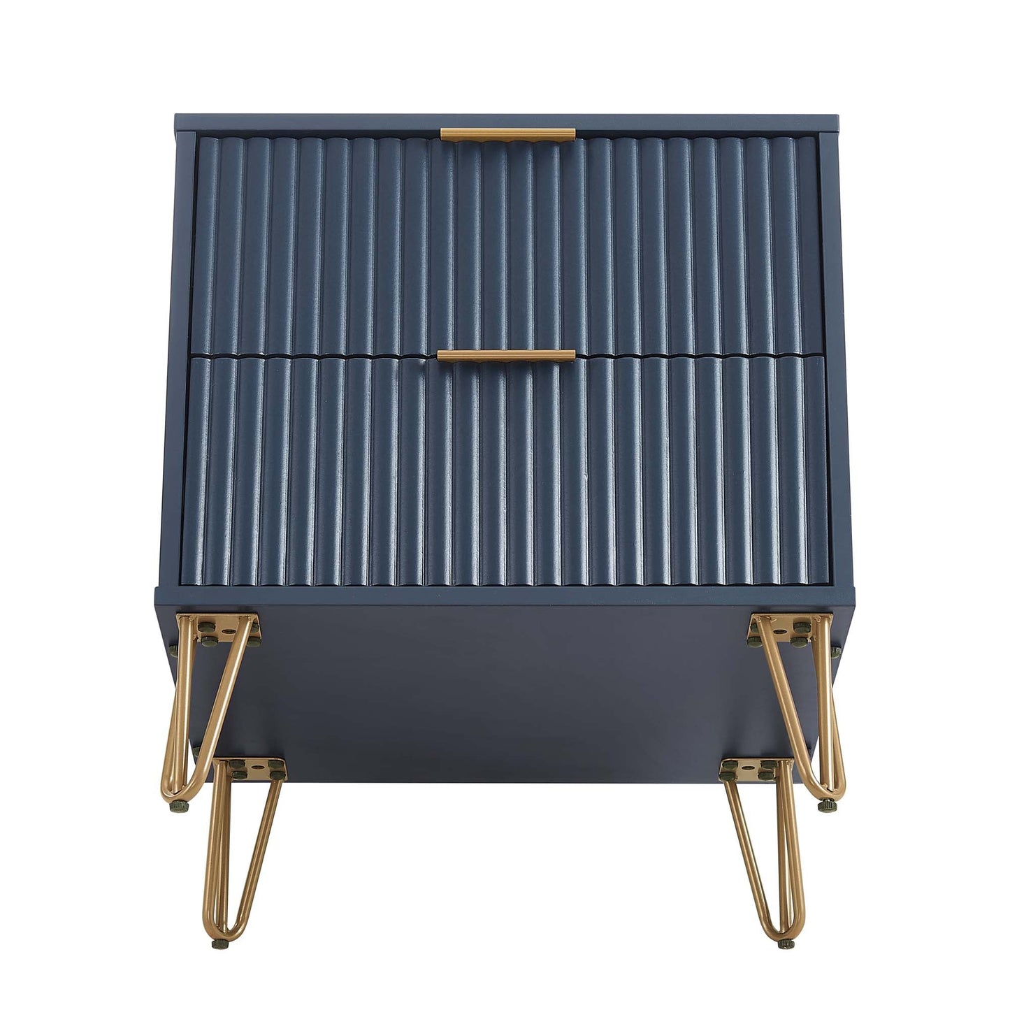 Manhattan Comfort 2-Piece DUMBO Nightstand and Dresser