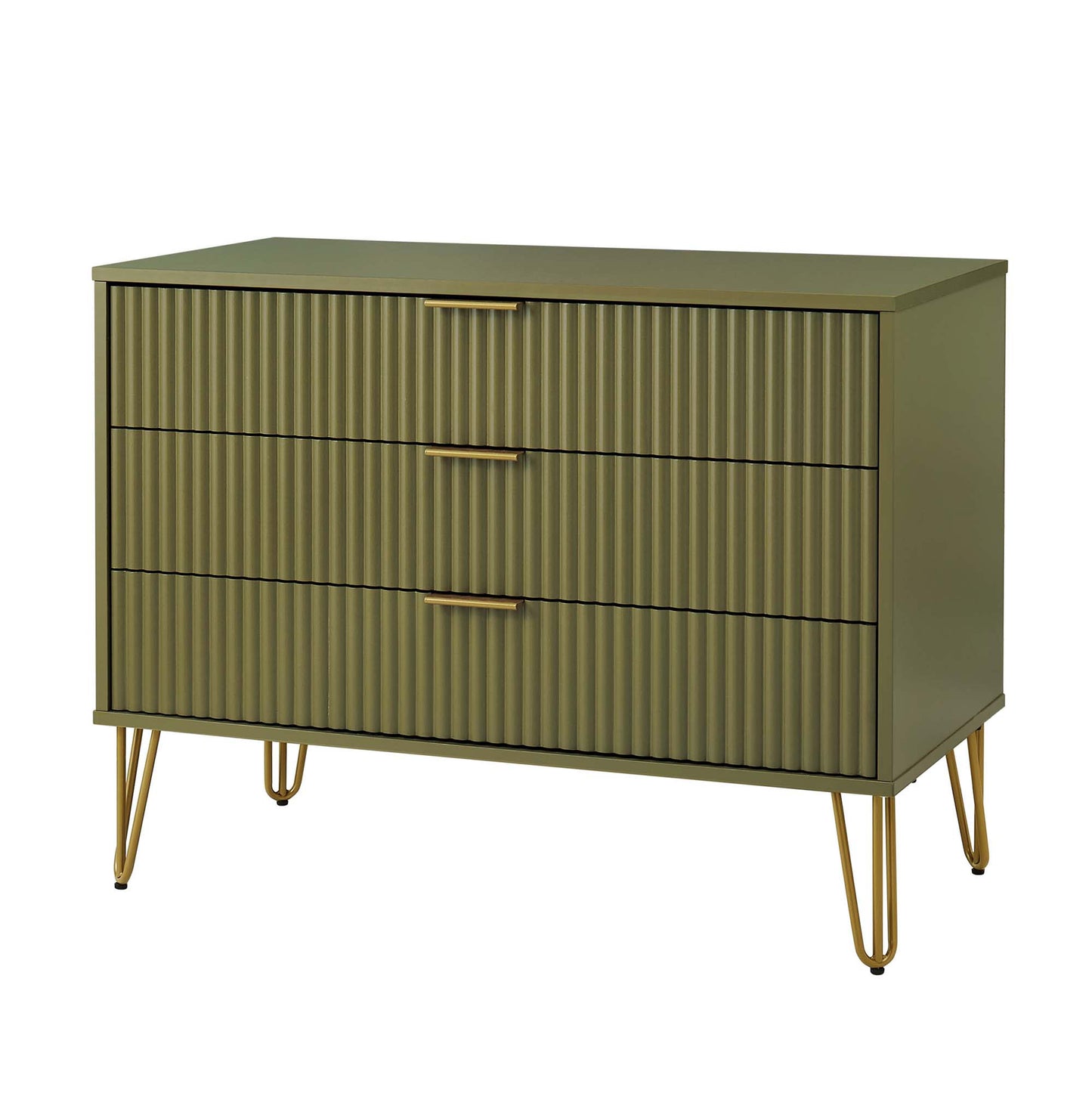 Manhattan Comfort 2-Piece DUMBO Nightstand and Dresser