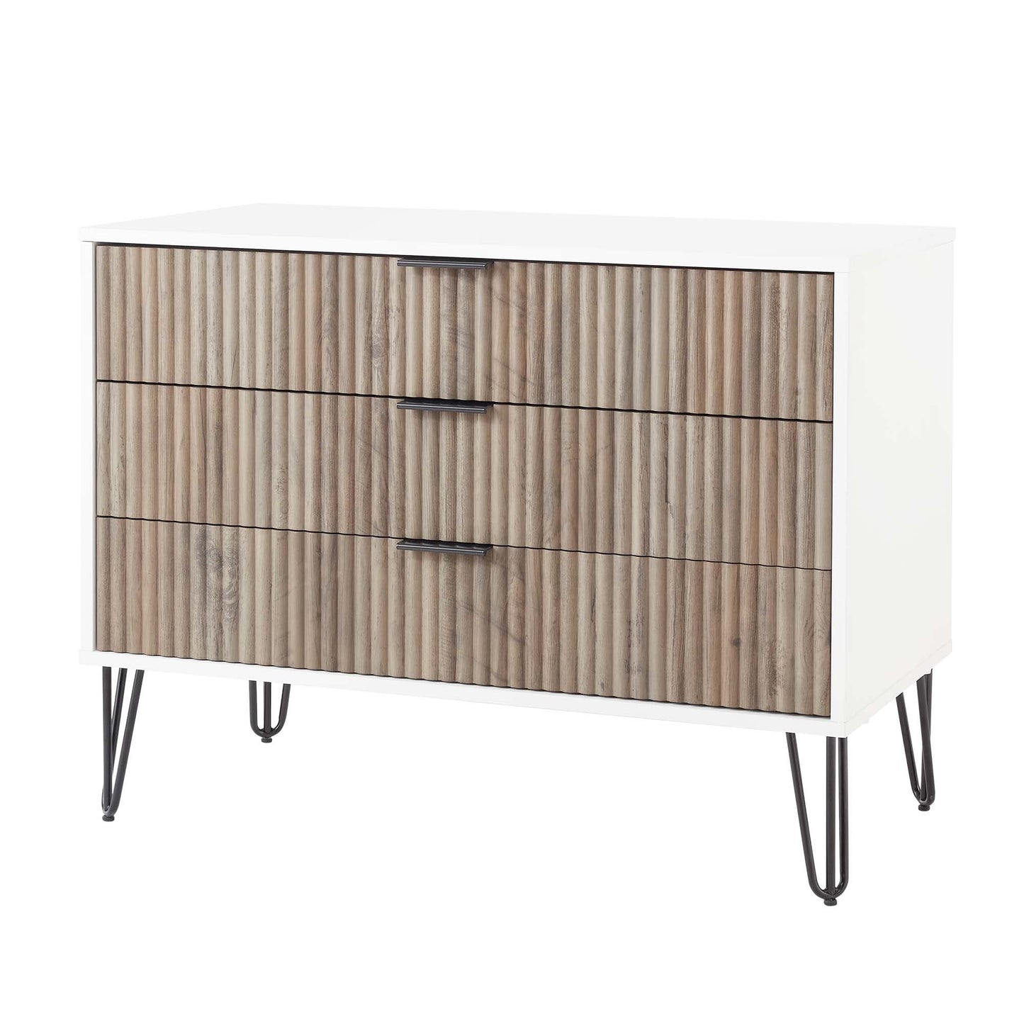 Manhattan Comfort 2-Piece DUMBO Nightstand and Dresser