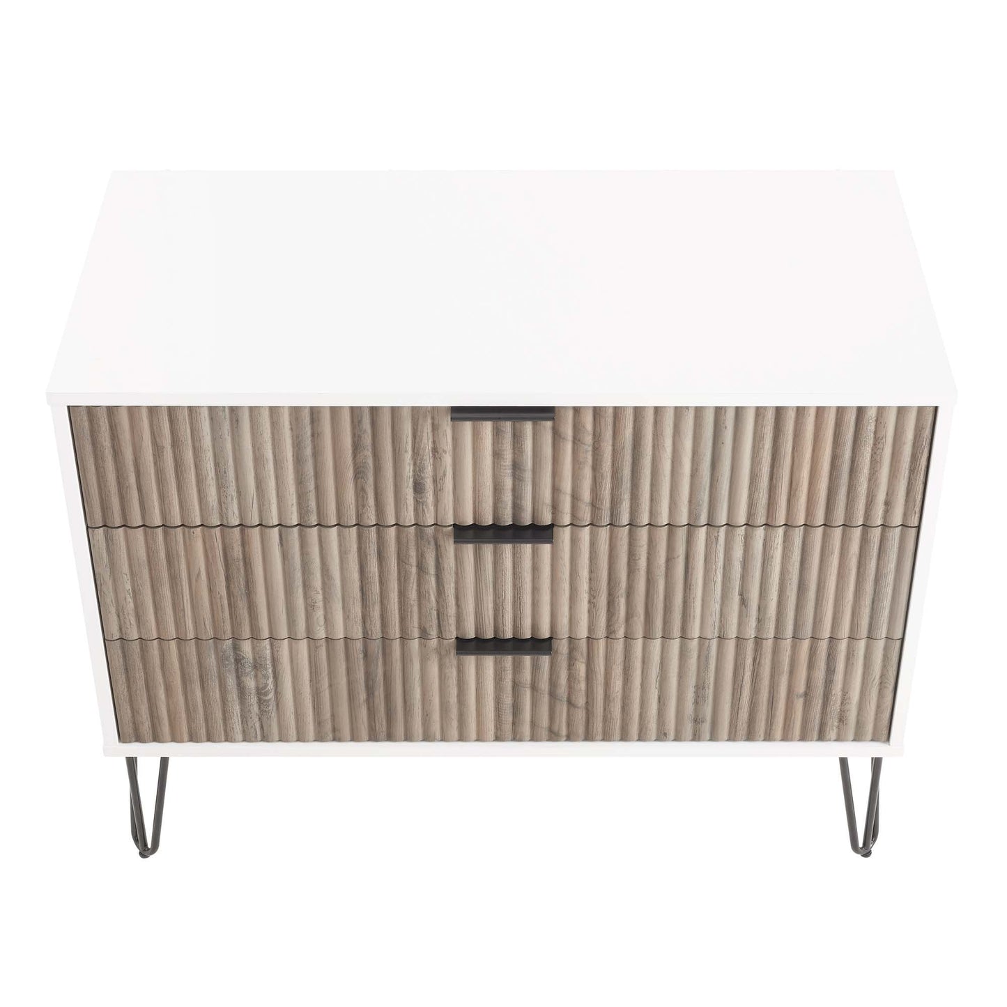 Manhattan Comfort 2-Piece DUMBO Nightstand and Dresser