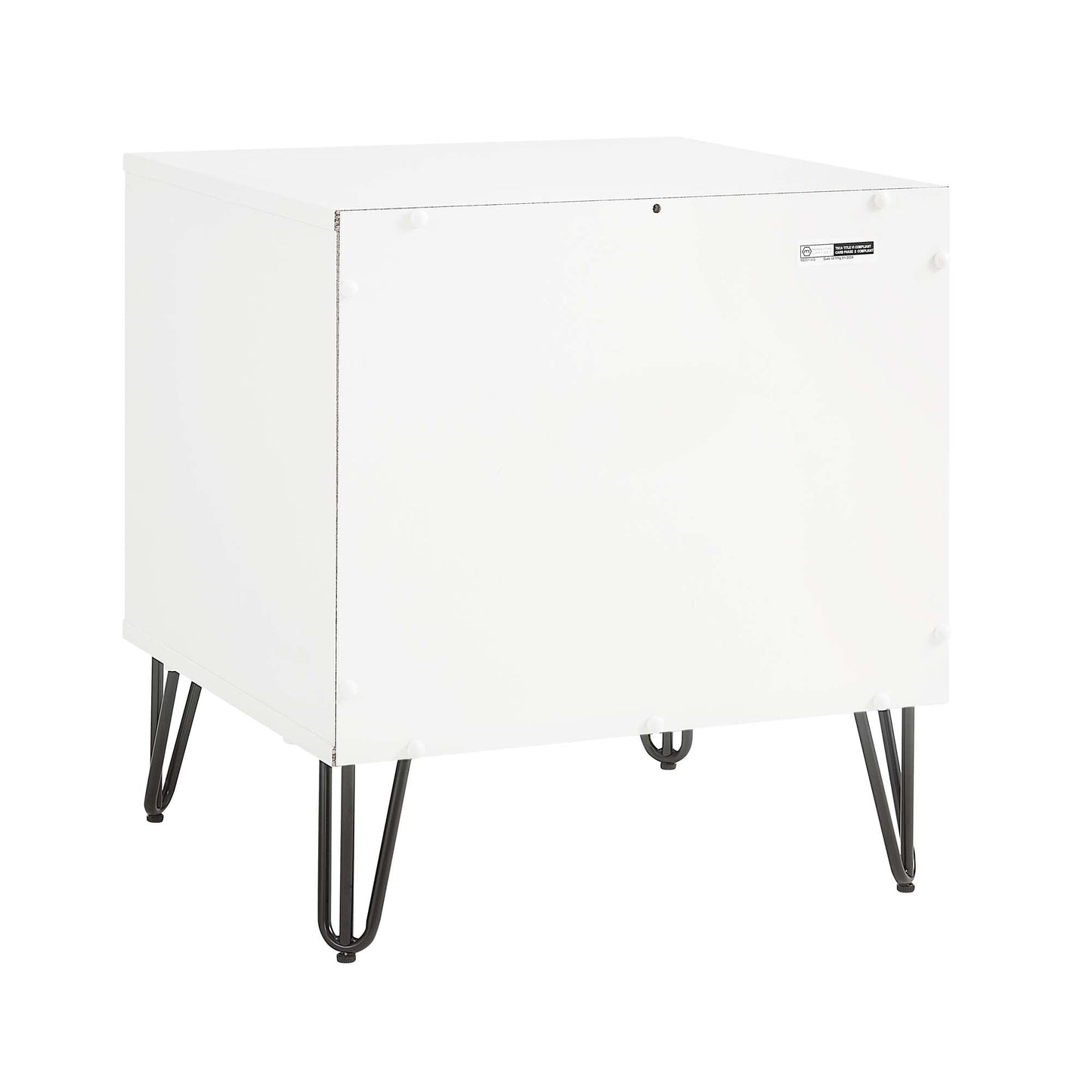 Manhattan Comfort 2-Piece DUMBO Nightstand and Dresser