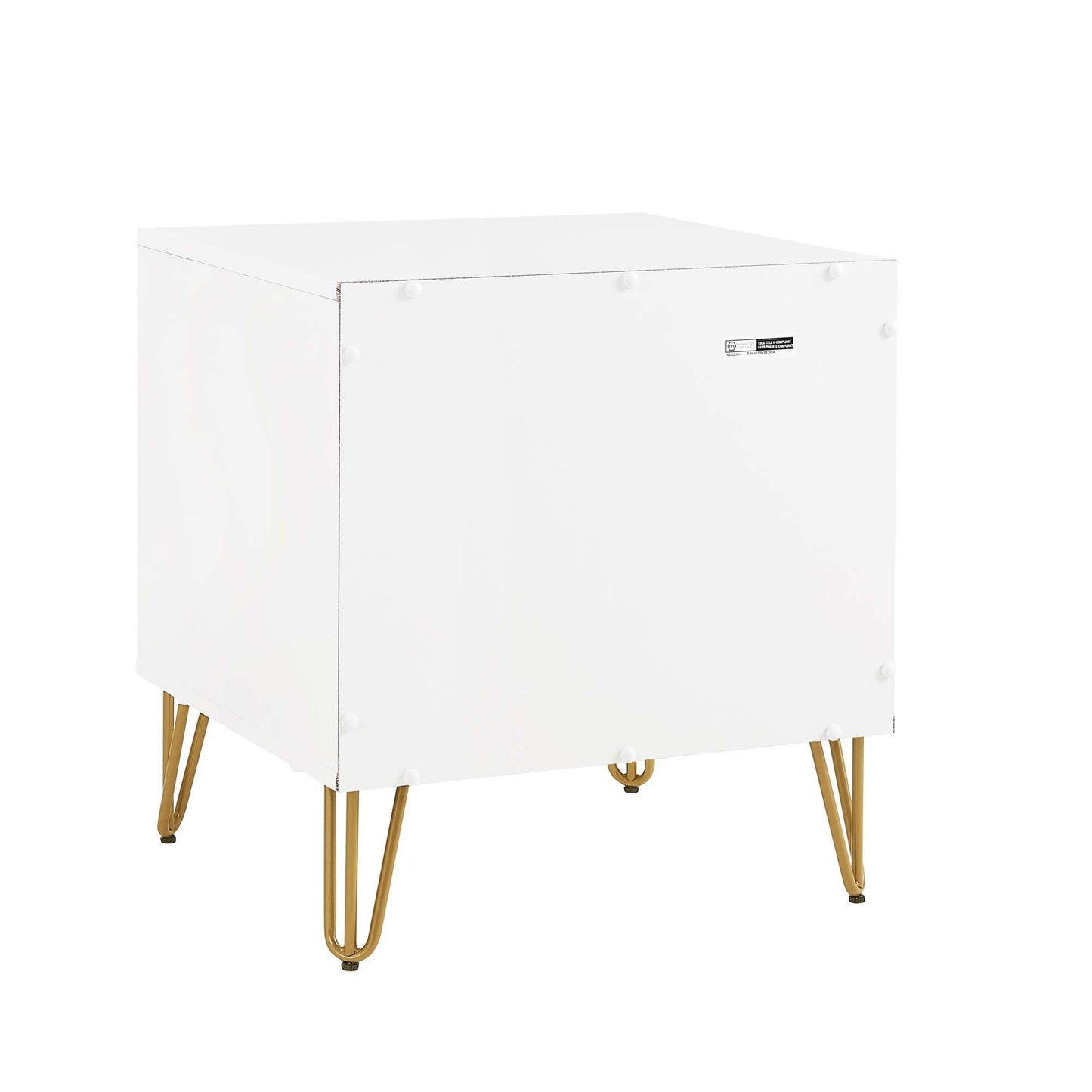 Manhattan Comfort 2-Piece DUMBO Nightstand and Dresser