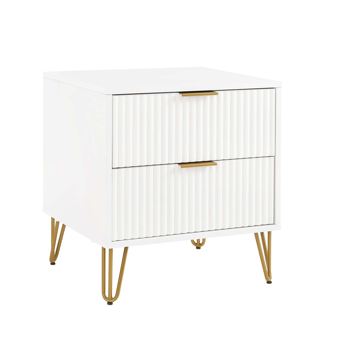 Manhattan Comfort 2-Piece DUMBO Nightstand and Dresser