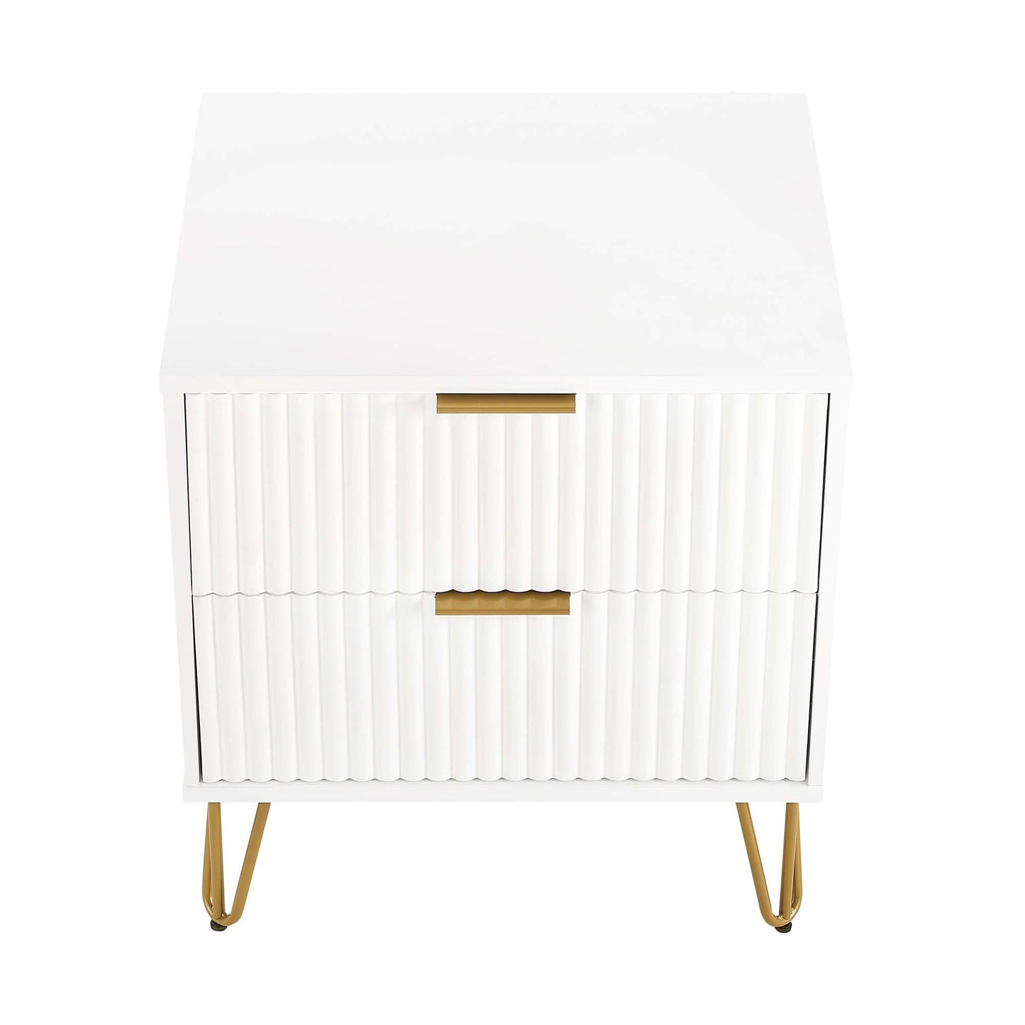 Manhattan Comfort 2-Piece DUMBO Nightstand and Dresser
