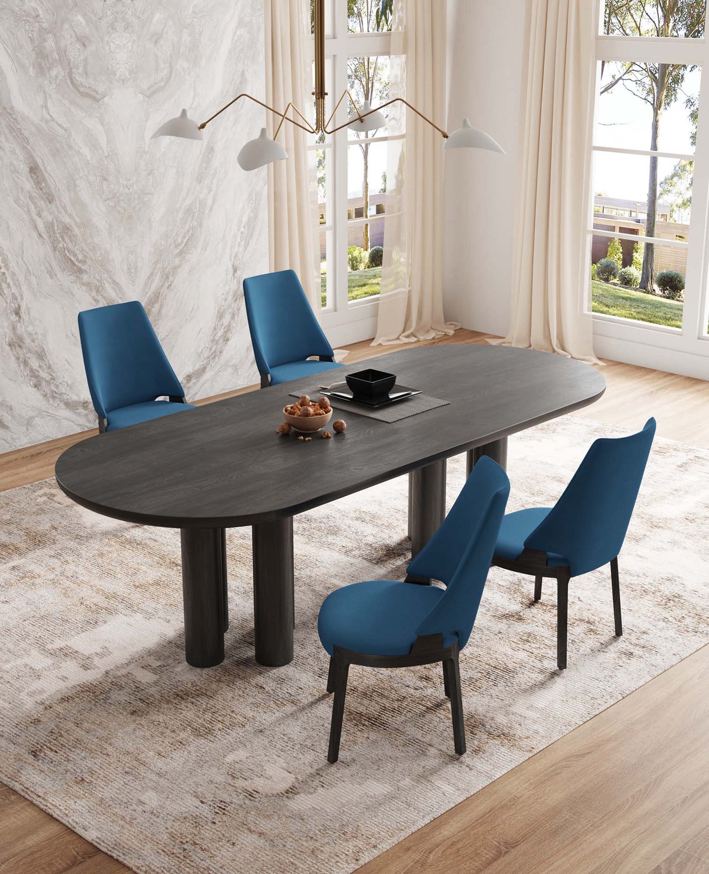 Manhattan Comfort Kara Dining Chair - Set of 4