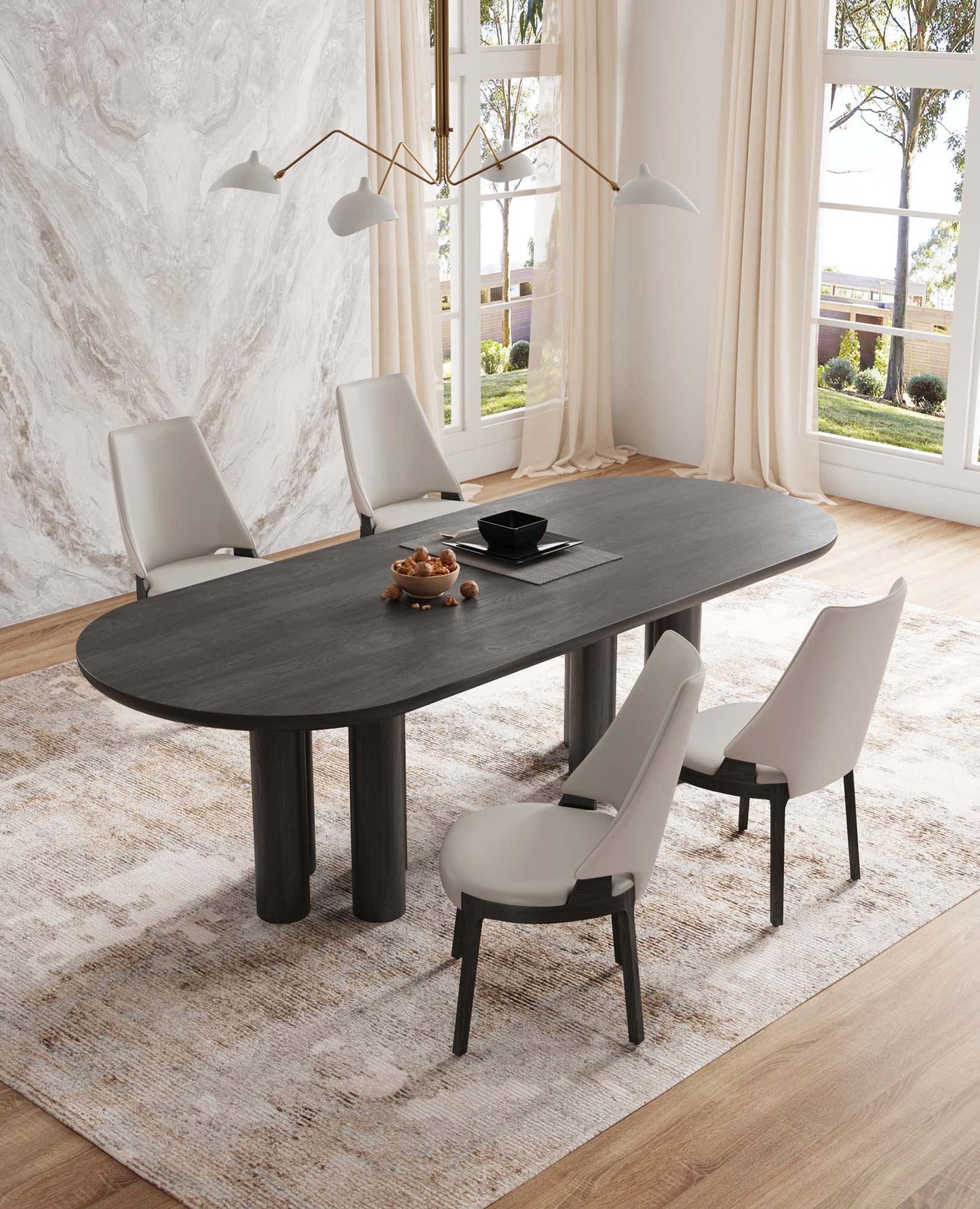 Manhattan Comfort Kara Dining Chair - Set of 4