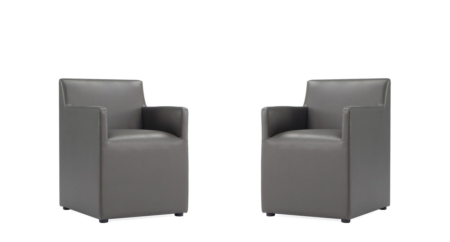 Manhattan Comfort Anna Square Dining Armchair