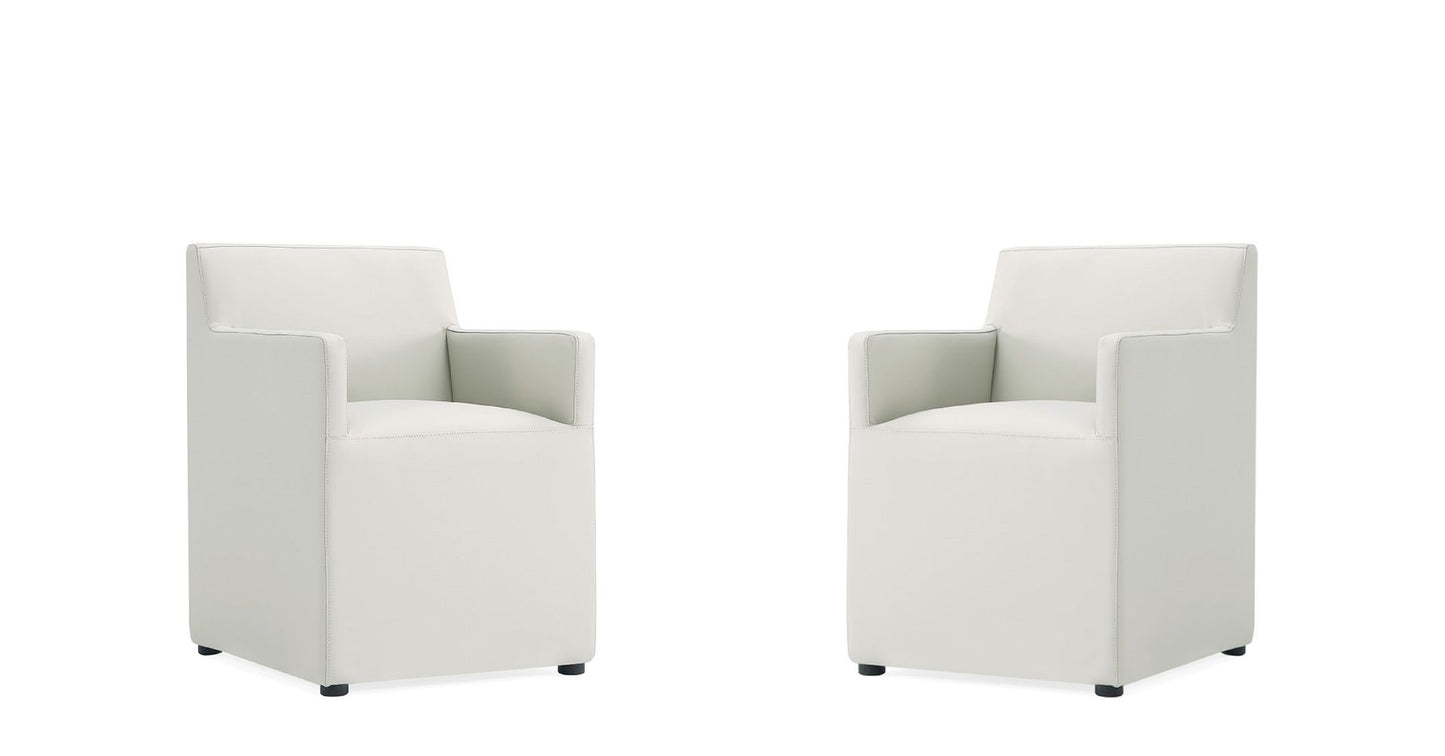 Manhattan Comfort Anna Square Dining Armchair