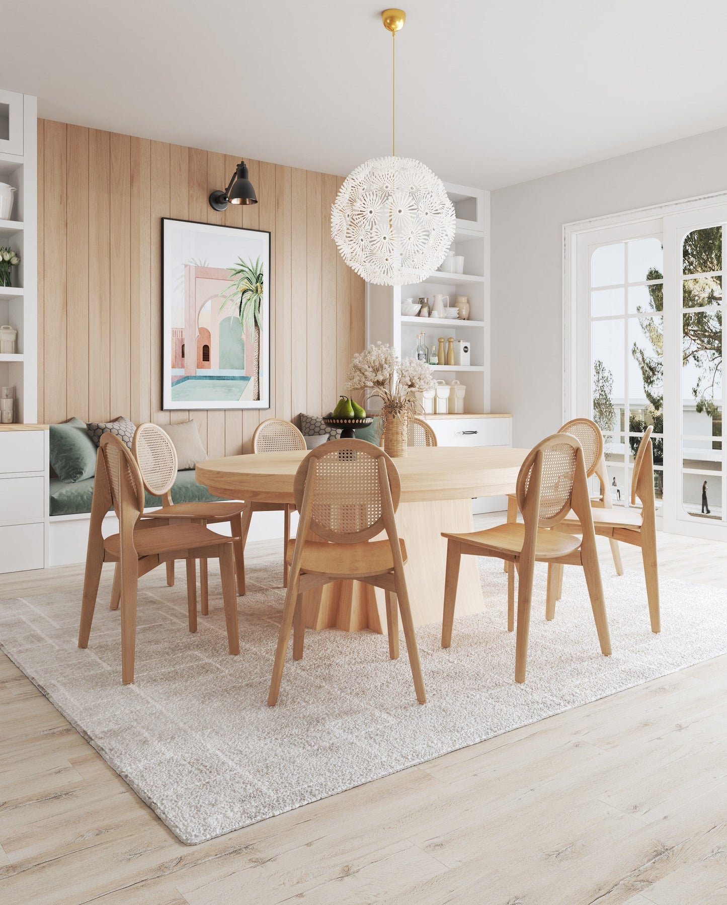 Manhattan Comfort Versailles Dining Chair - Set of 4