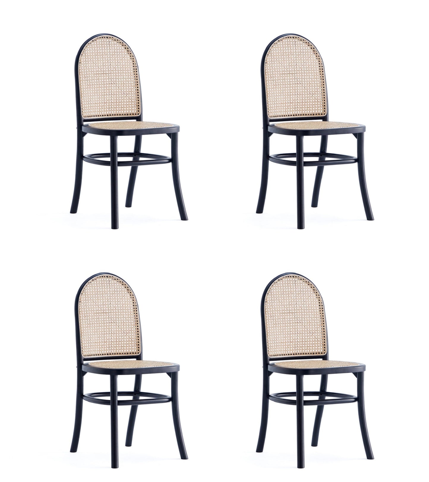 Manhattan Comfort Paragon 1.0 Dining Chair - Set of 4