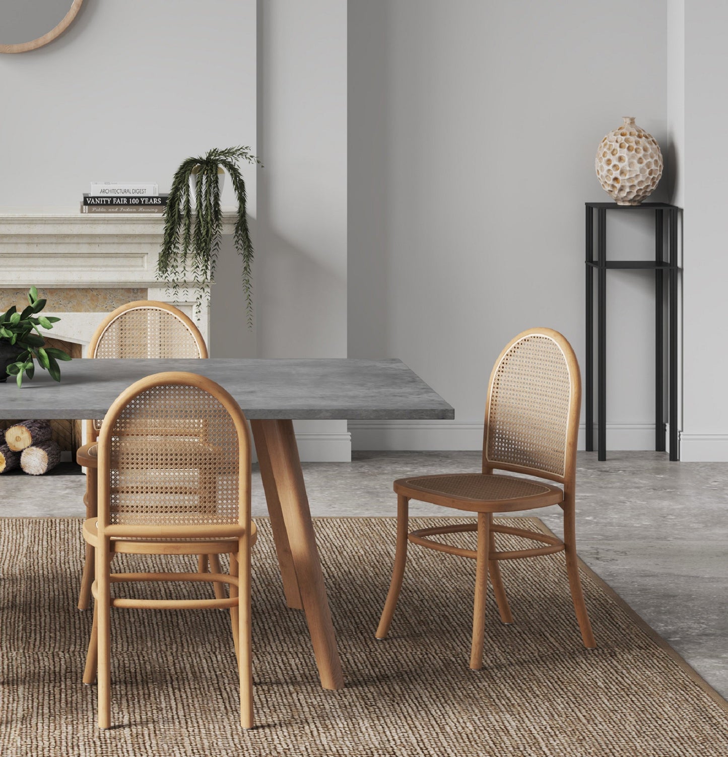 Manhattan Comfort Paragon 1.0 Dining Chair - Set of 4