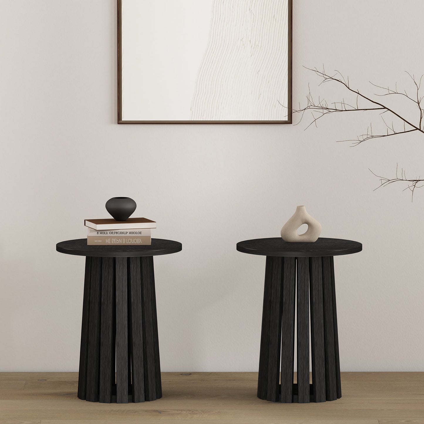 Manhattan Comfort Layla End Table - Set of 2