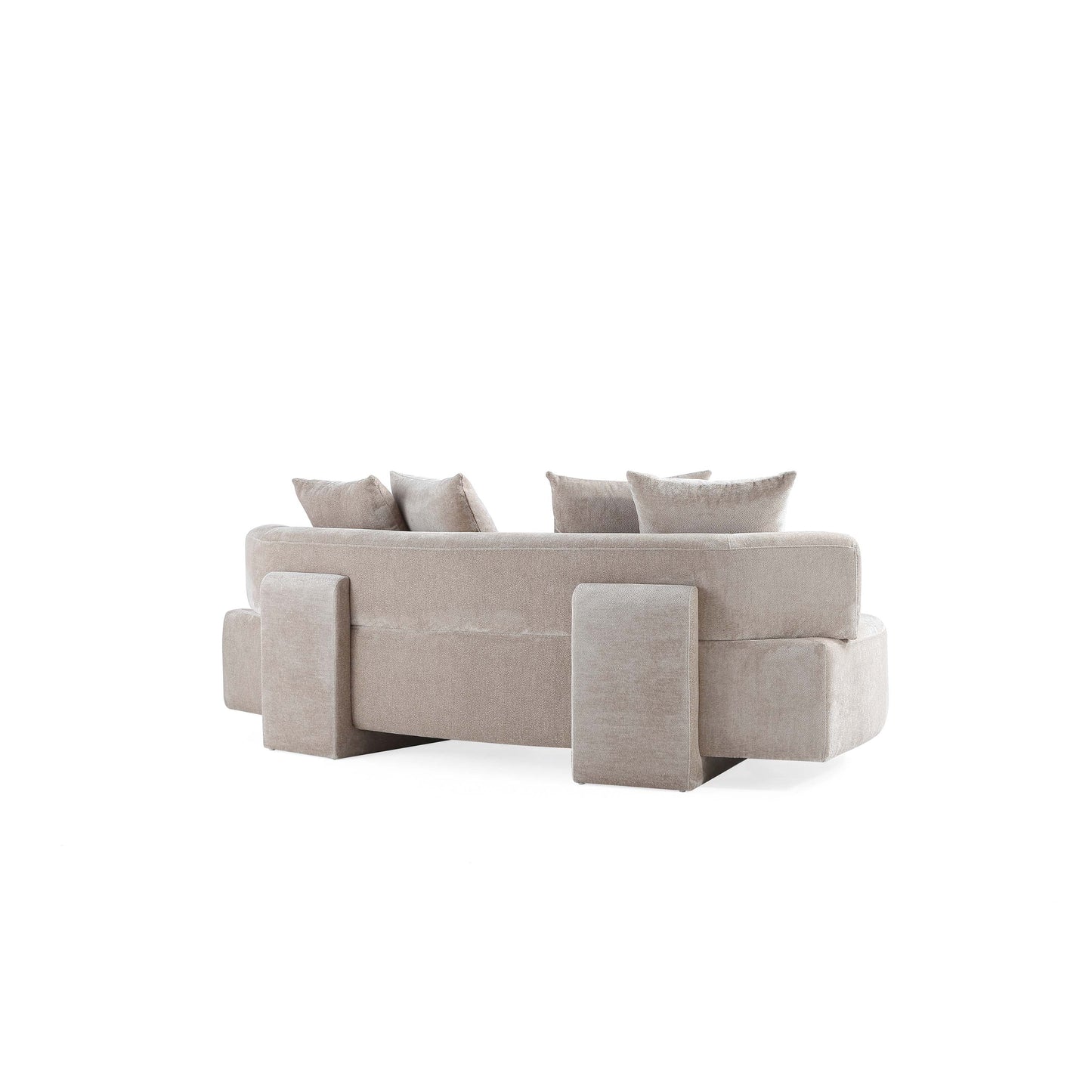 Manhattan Comfort 2-Piece Verandah Sofa and Accent Chair