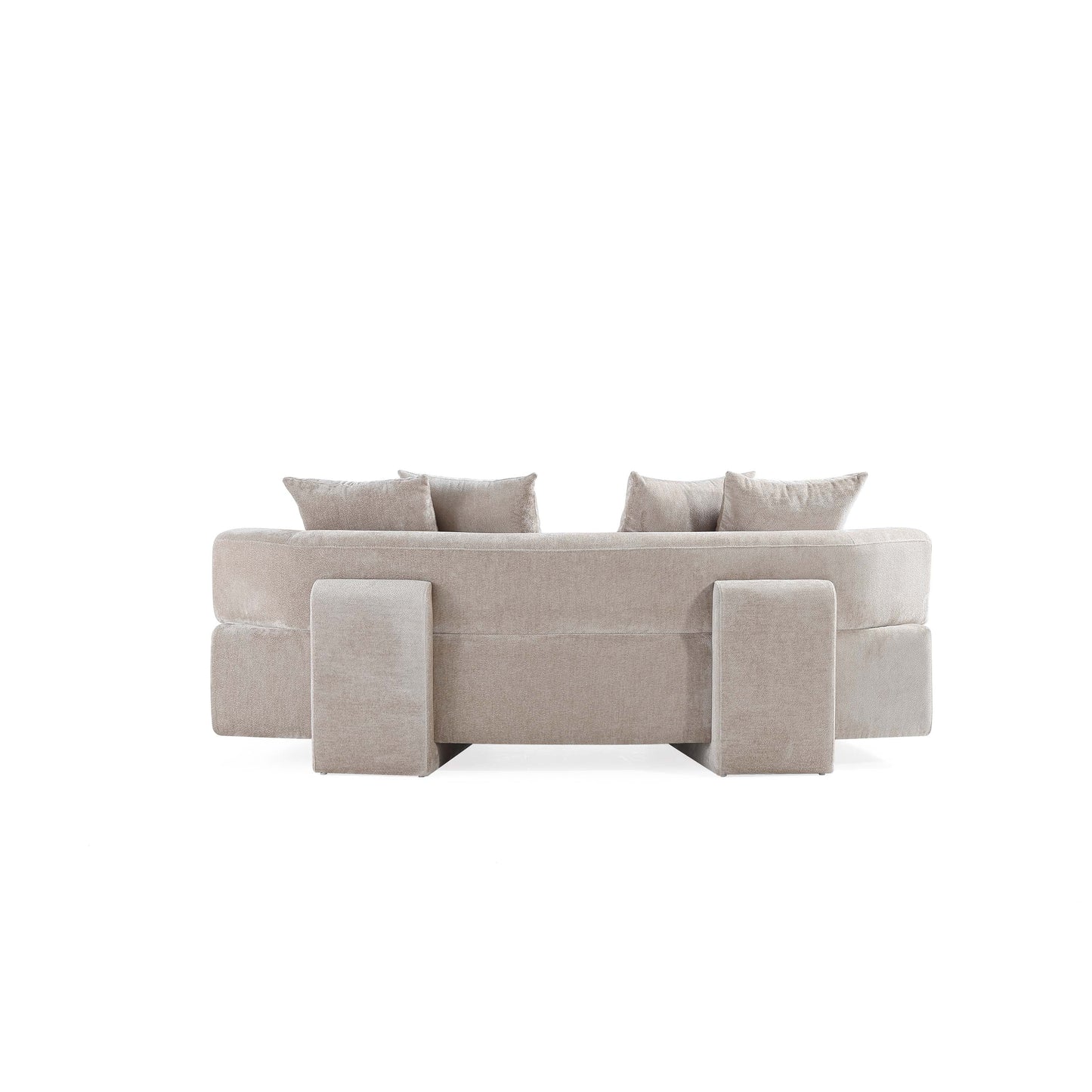 Manhattan Comfort 2-Piece Verandah Sofa and Accent Chair