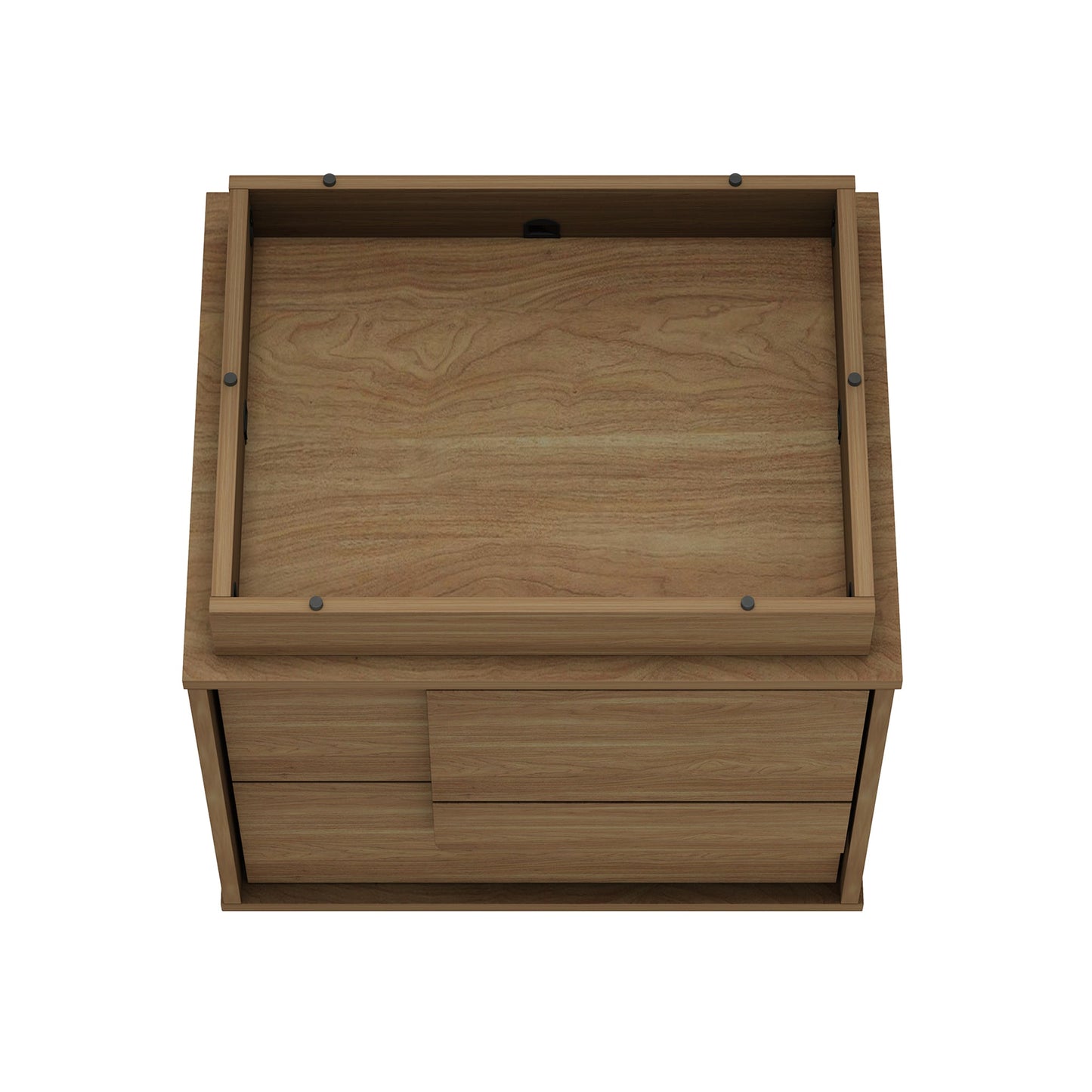 Manhattan Comfort Horizon Nightstand - Set of 2