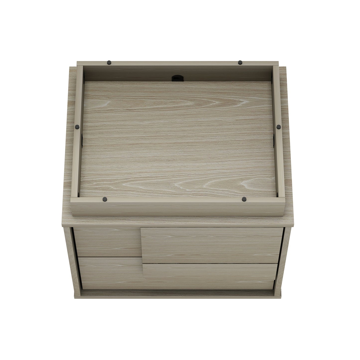 Manhattan Comfort Horizon Nightstand - Set of 2