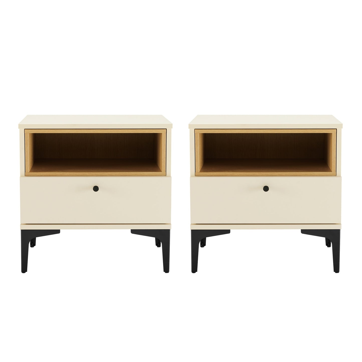 Manhattan Comfort Amara Nightstand - Set of 2