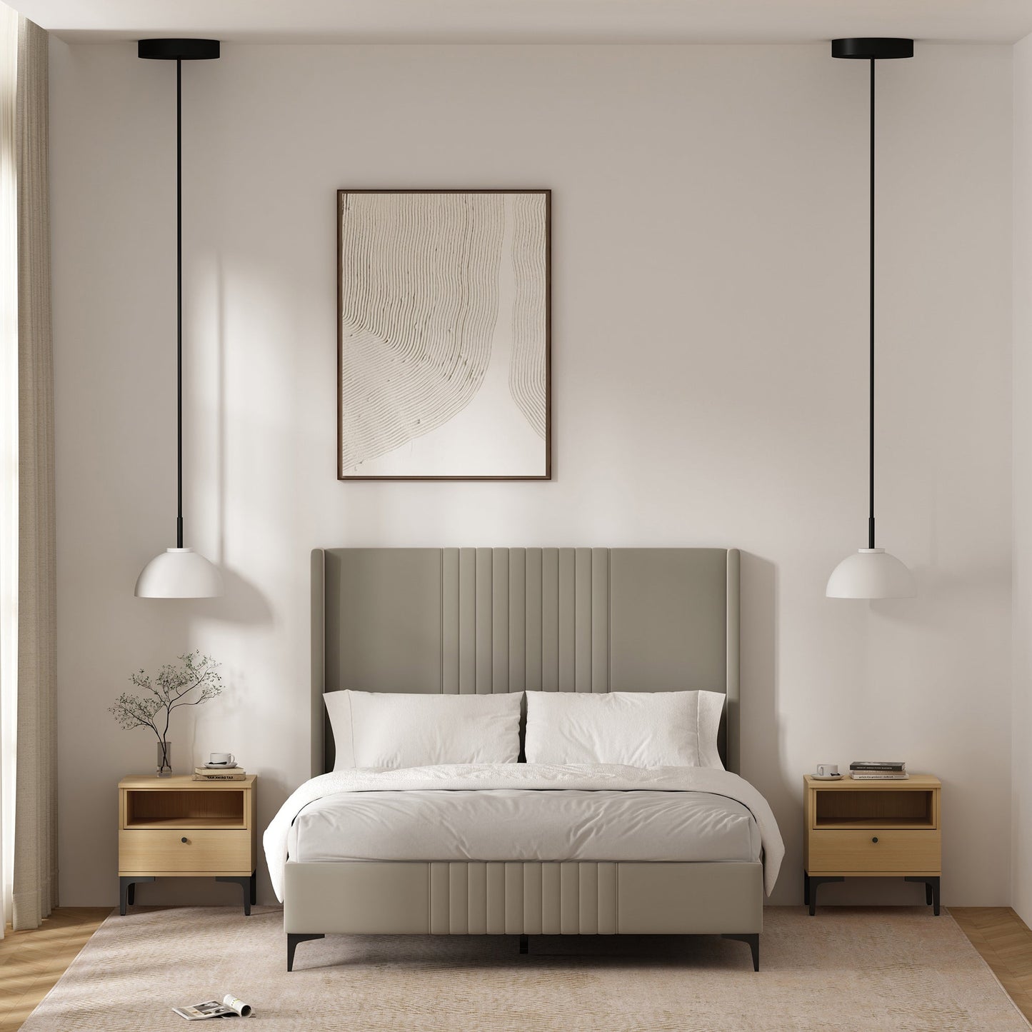 Manhattan Comfort Amara Nightstand - Set of 2
