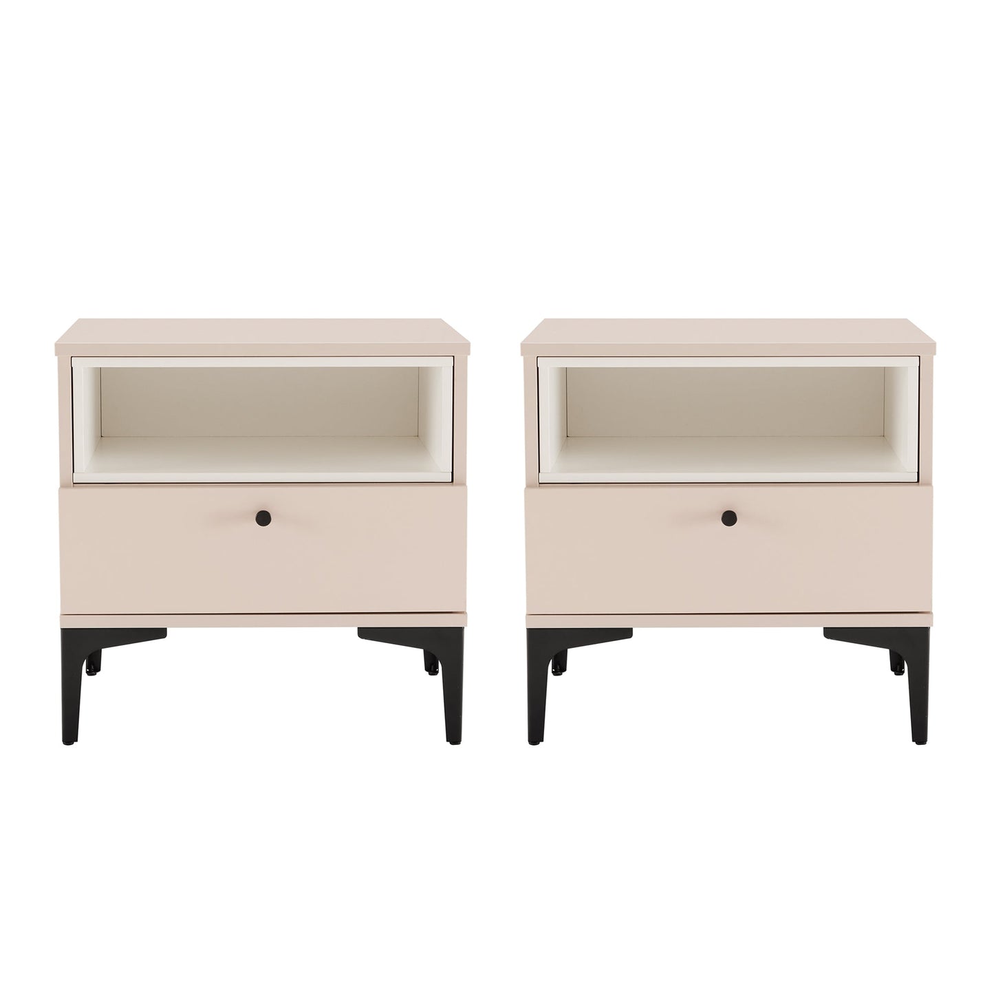 Manhattan Comfort Amara Nightstand - Set of 2