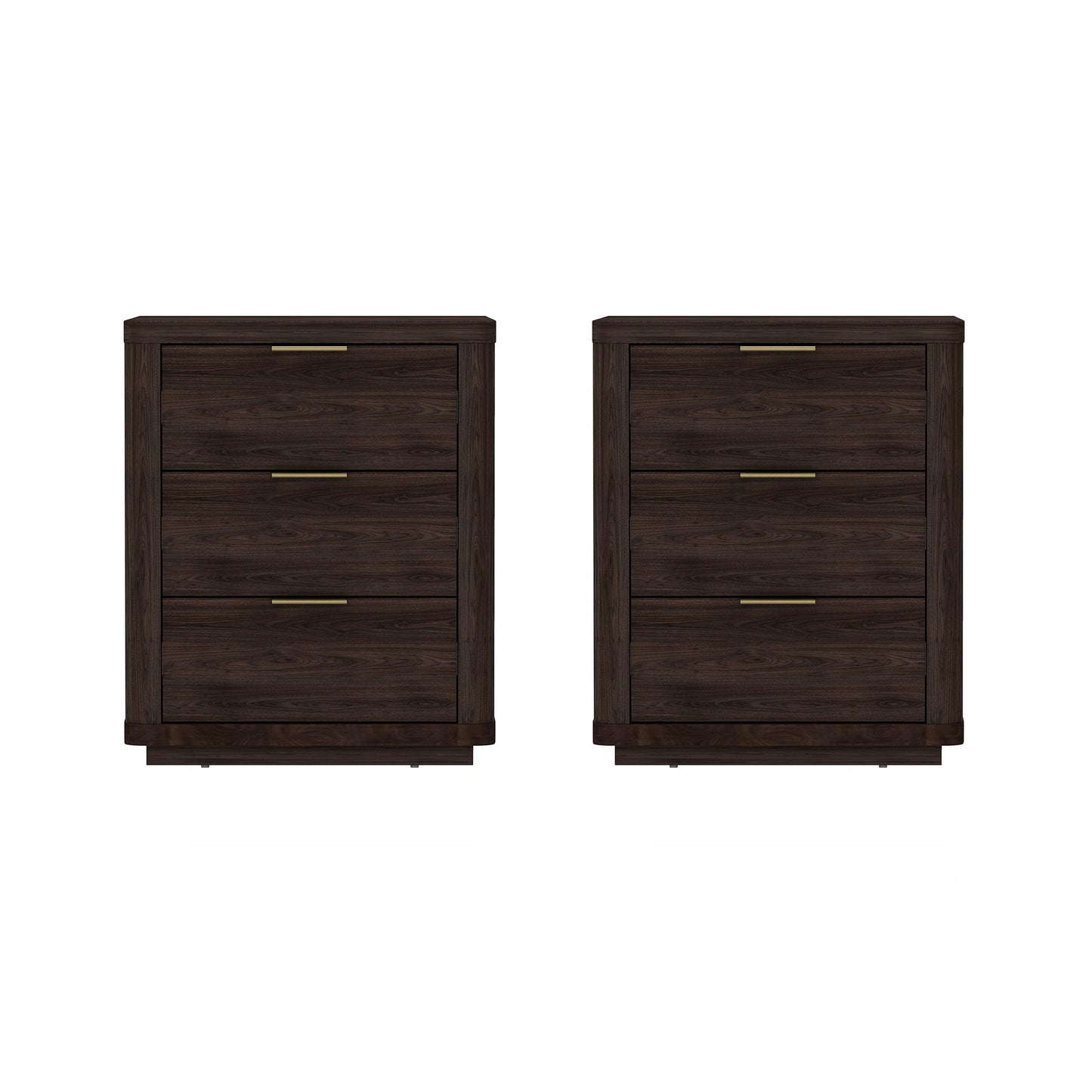 Manhattan Comfort Evelyn Nightstand - Set of 2