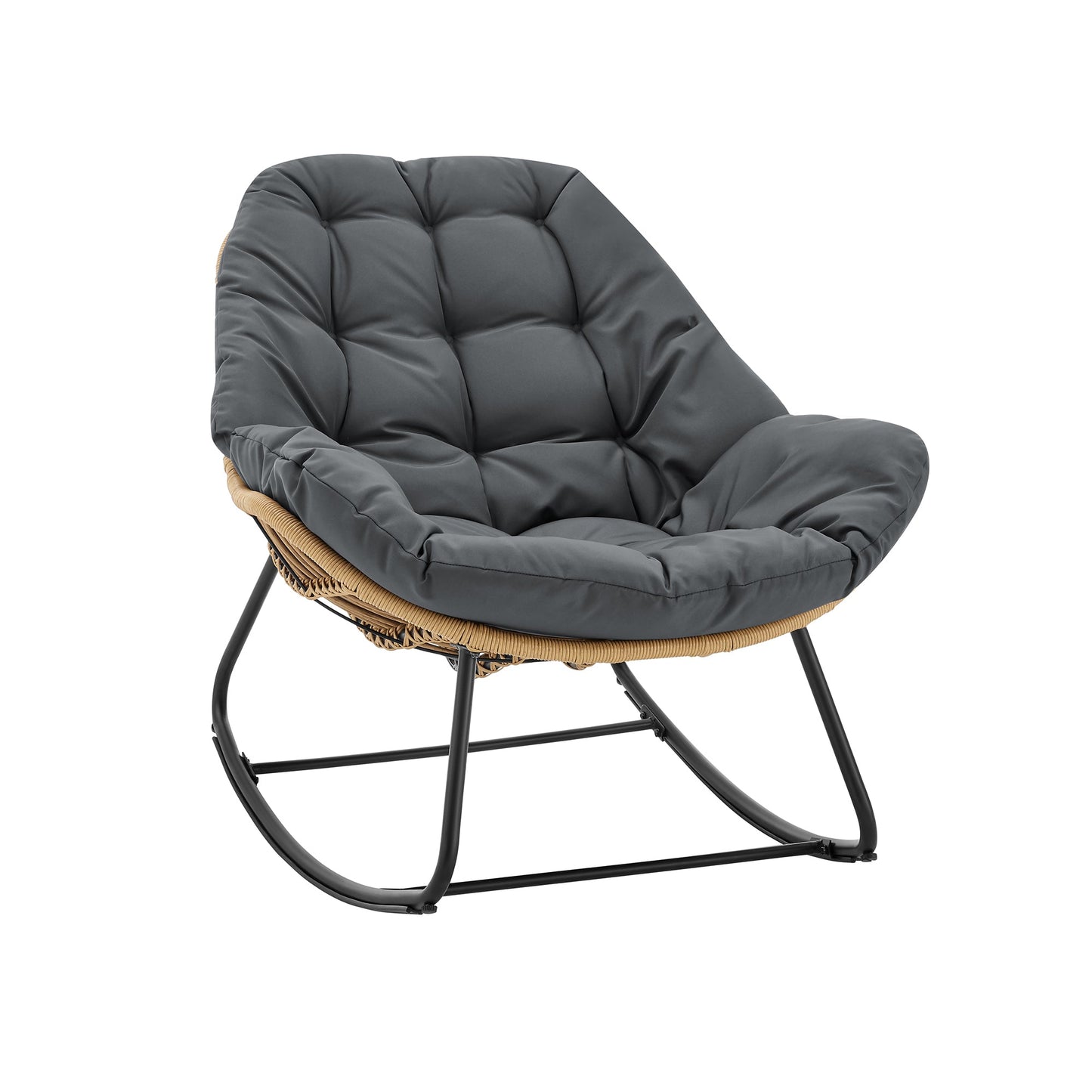Manhattan Comfort 6-Piece Benson Patio Rocking Chair