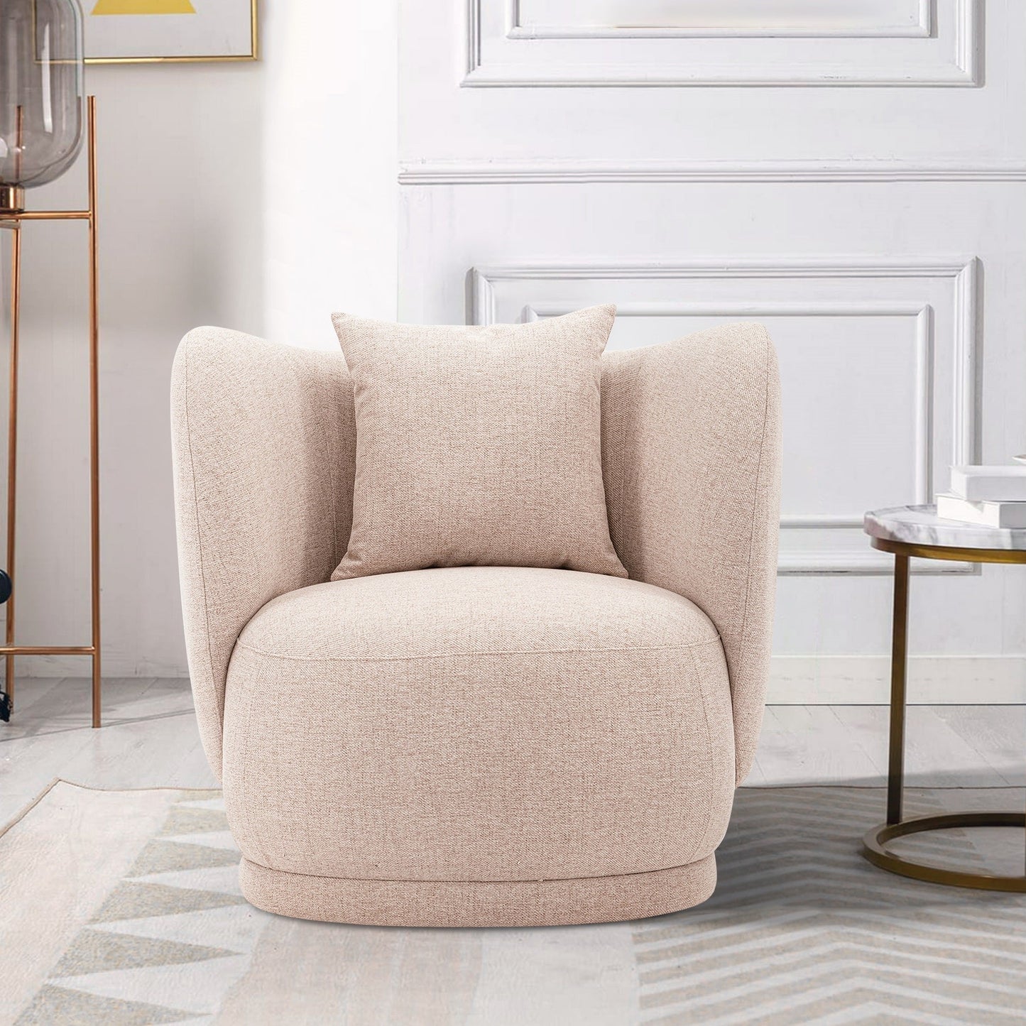 Manhattan Comfort 2-Piece Siri Sofa and Accent Chair