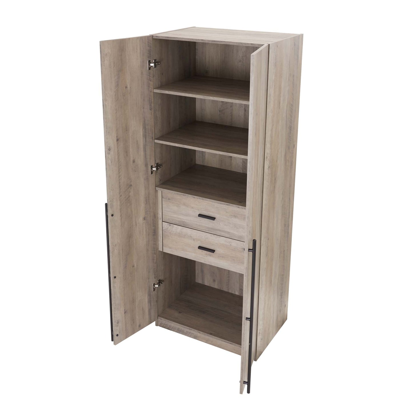 Manhattan Comfort 2-Piece Lee Wardrobe Closet 1.0 and 3.0