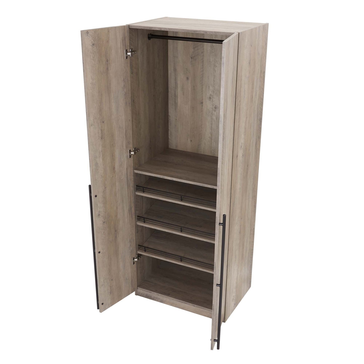Manhattan Comfort 2-Piece Lee Wardrobe Closet 1.0 and 3.0