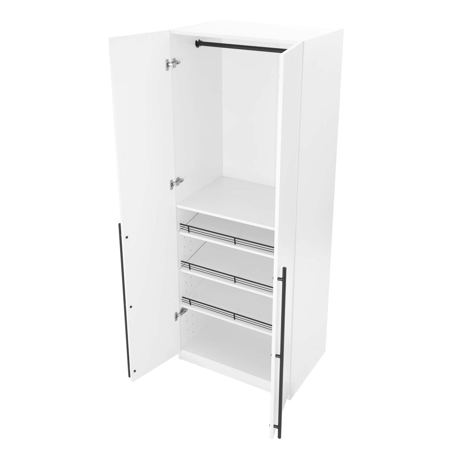 Manhattan Comfort 2-Piece Lee Wardrobe Closet 1.0 and 3.0