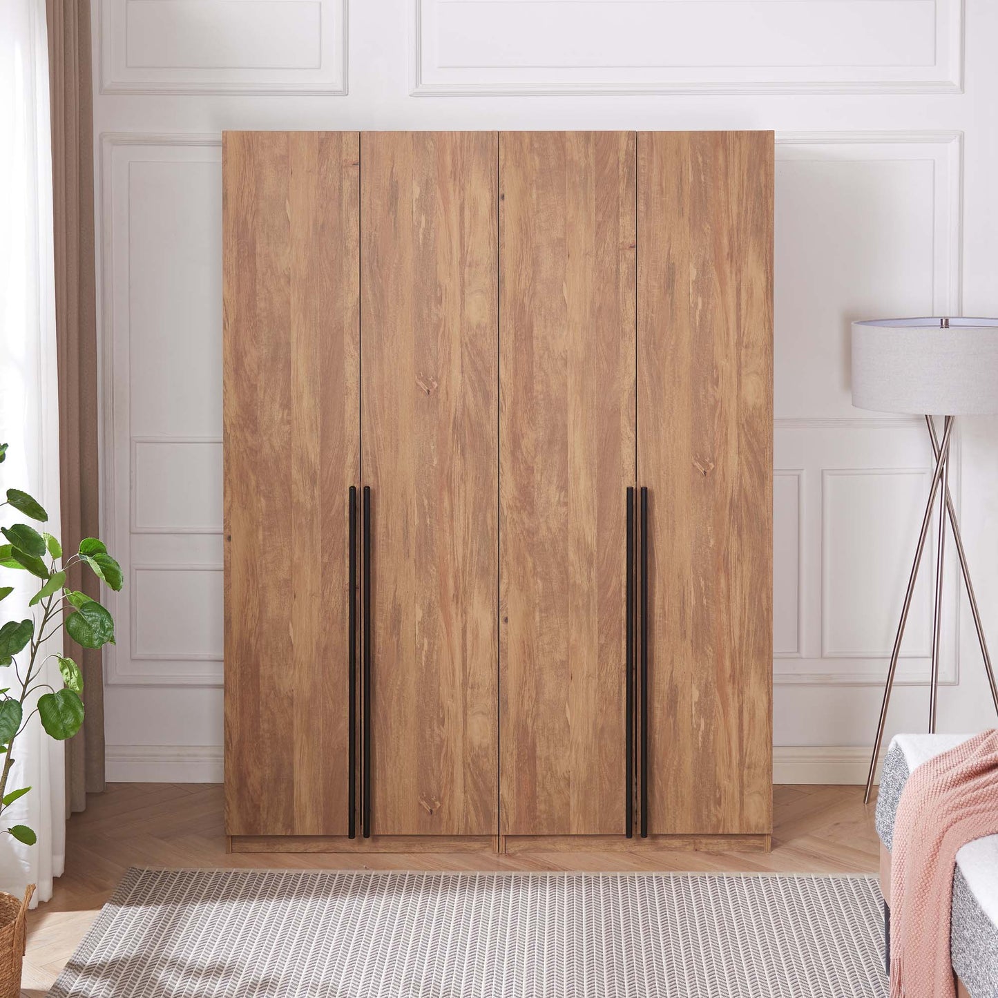 Manhattan Comfort Lee Wardrobe Closet 2.0 - Set of 2