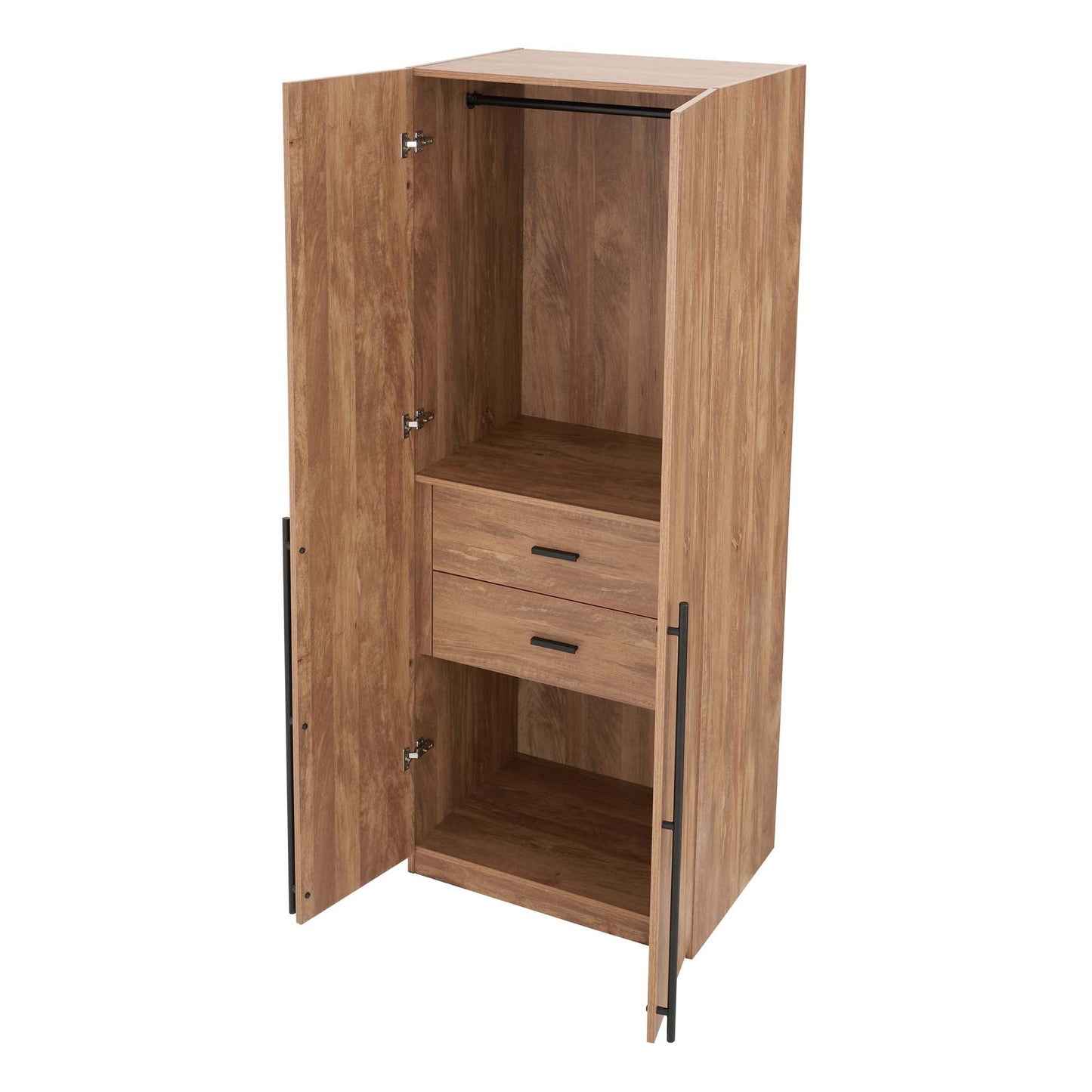 Manhattan Comfort Lee Wardrobe Closet 2.0 - Set of 2