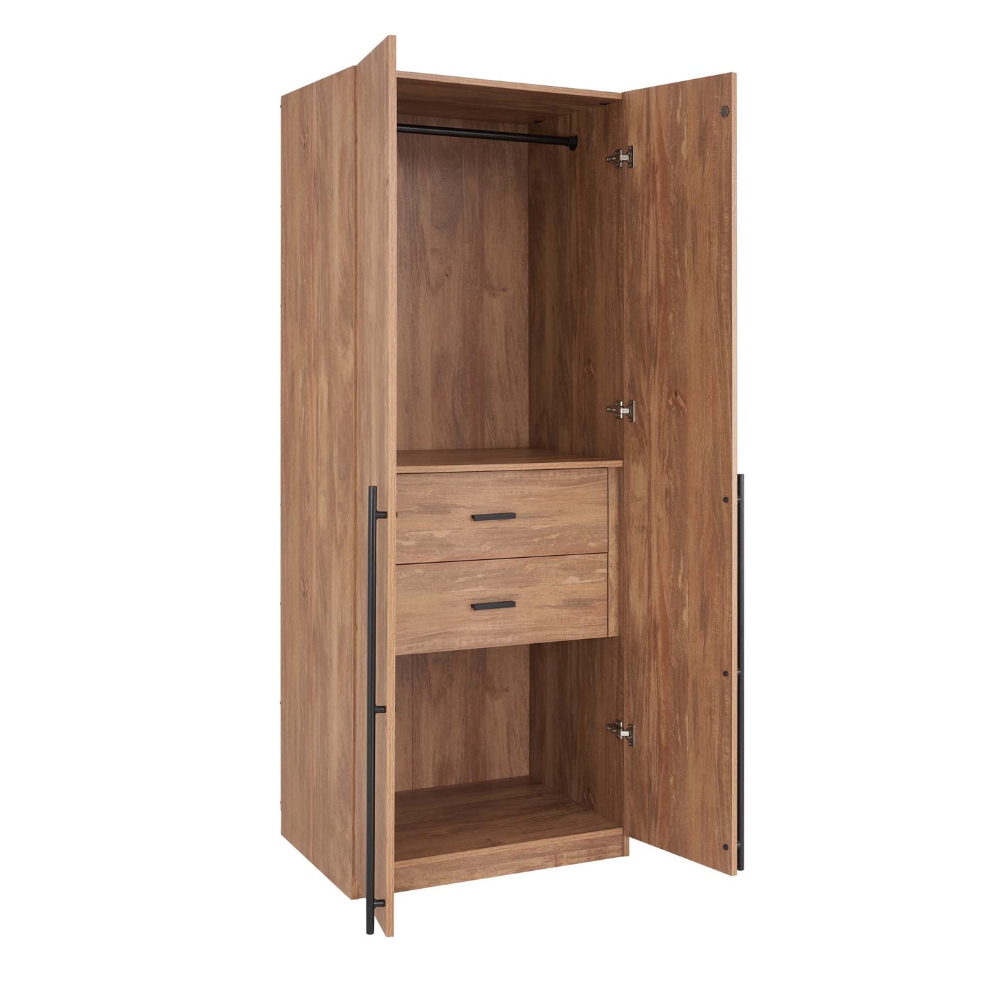 Manhattan Comfort 2-Piece Lee Wardrobe Closet 2.0 and 3.0
