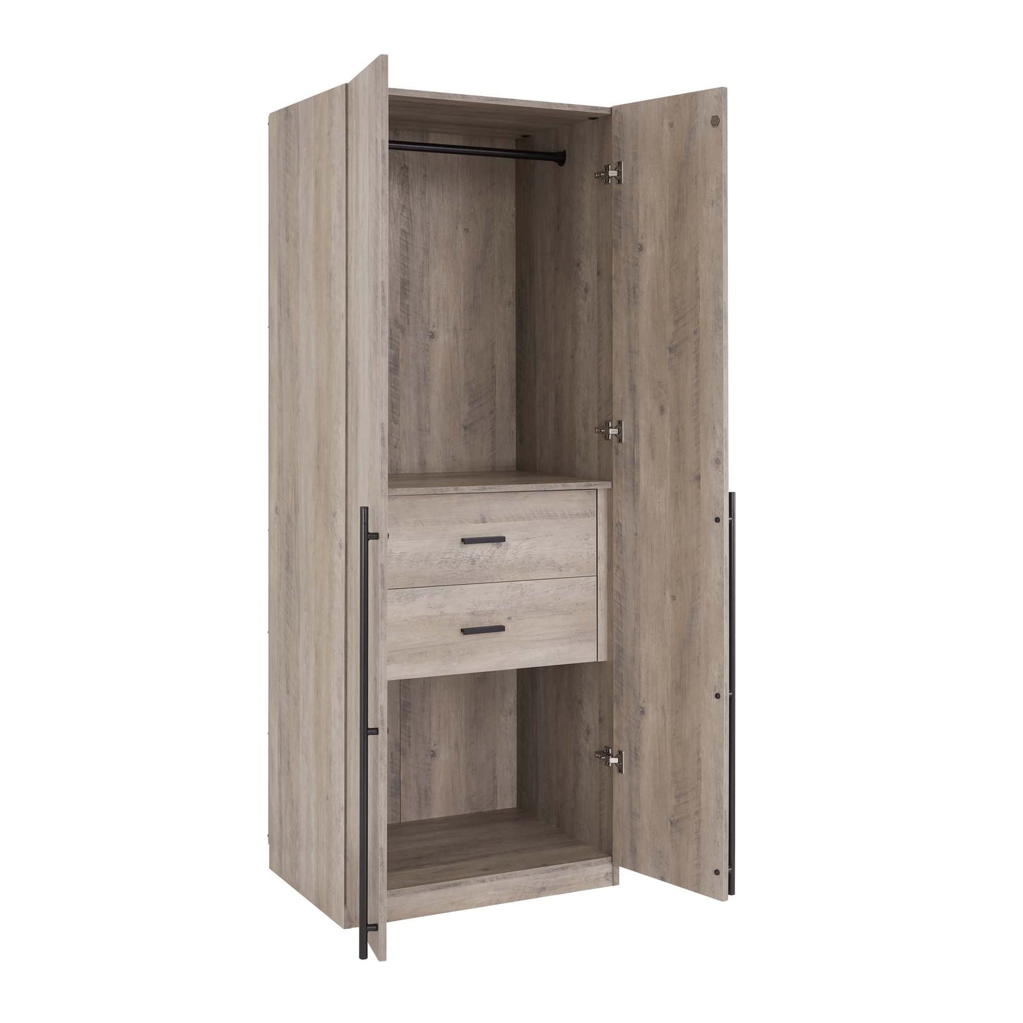 Manhattan Comfort 2-Piece Lee Wardrobe Closet 2.0 and 3.0