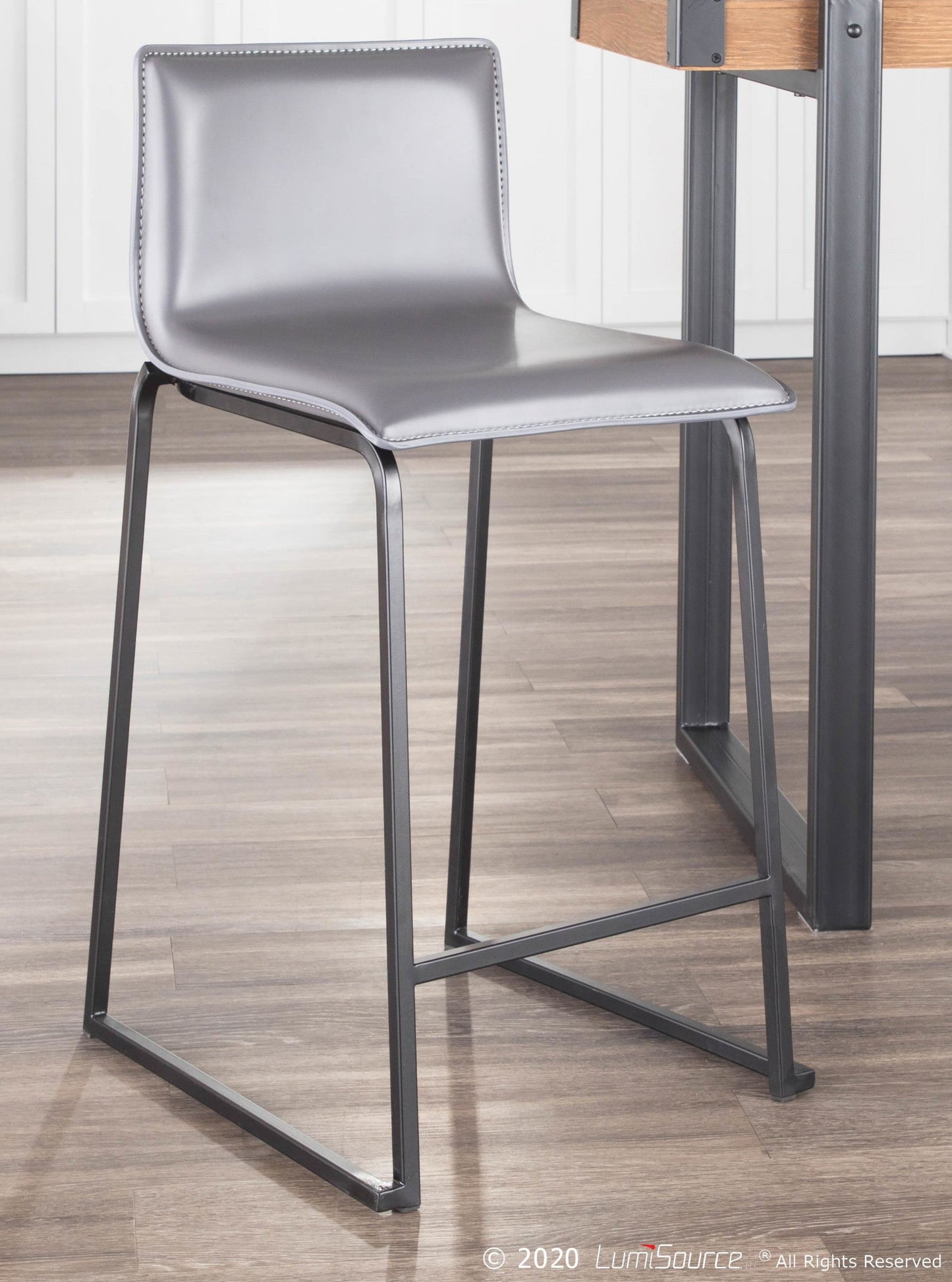 Majestic Office Furniture 26" Fixed-Height Counter Stool - Set of 2