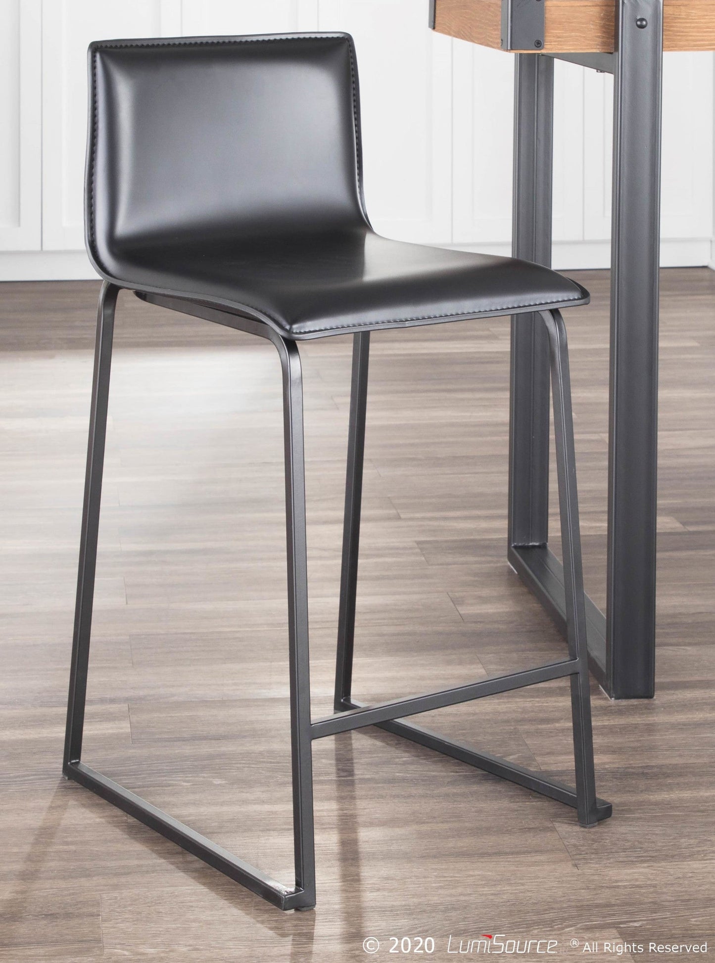 Majestic Office Furniture 26" Fixed-Height Counter Stool - Set of 2