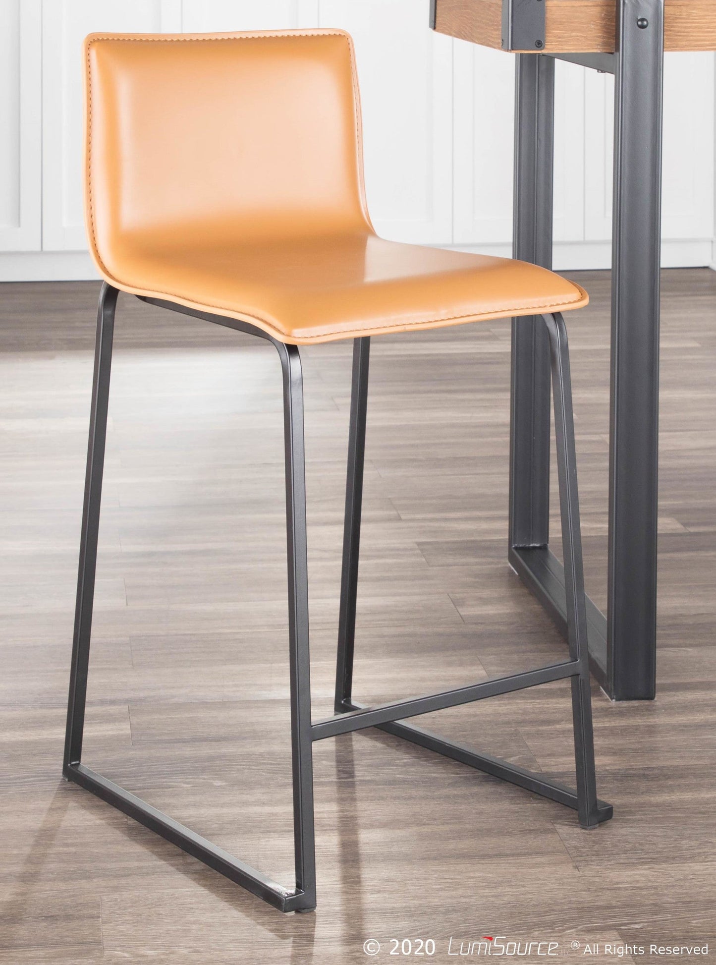 Majestic Office Furniture 26" Fixed-Height Counter Stool - Set of 2
