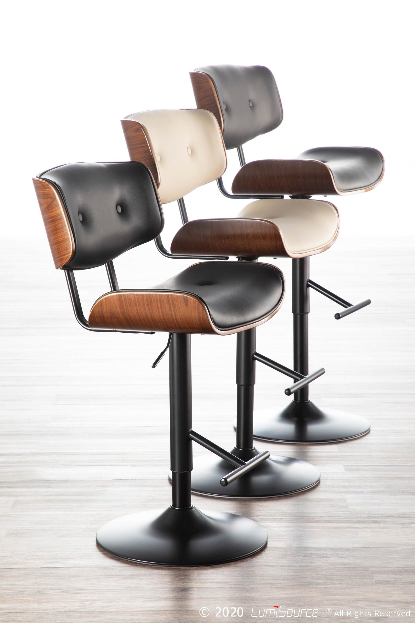 Majestic Office Furniture Adjustable Barstool