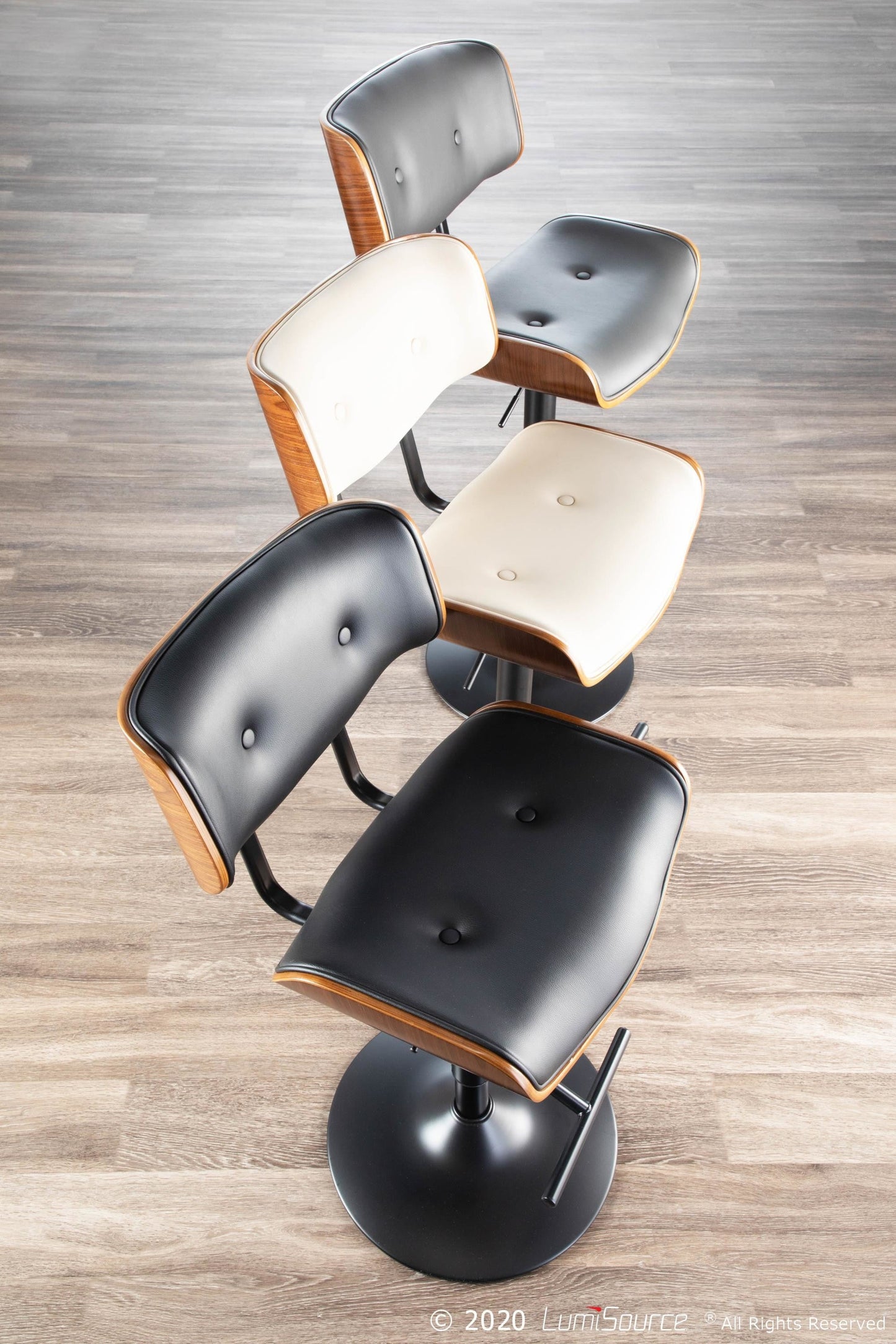 Majestic Office Furniture Adjustable Barstool