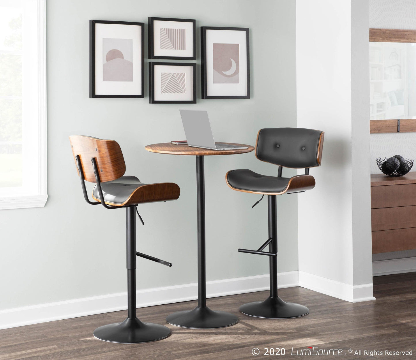 Majestic Office Furniture Adjustable Barstool
