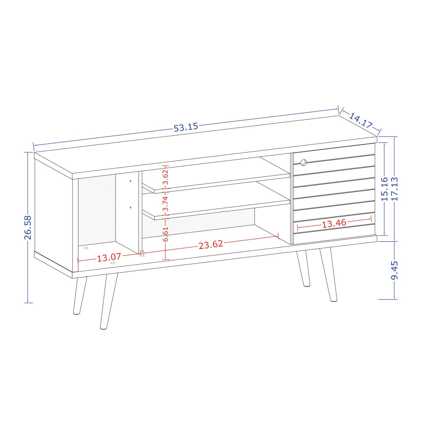 Manhattan Comfort Liberty TV Stand