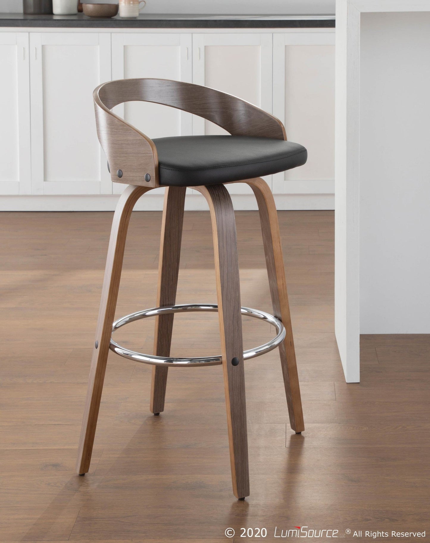 Majestic Office Furniture 30" Fixed-Height Barstool - Set of 2