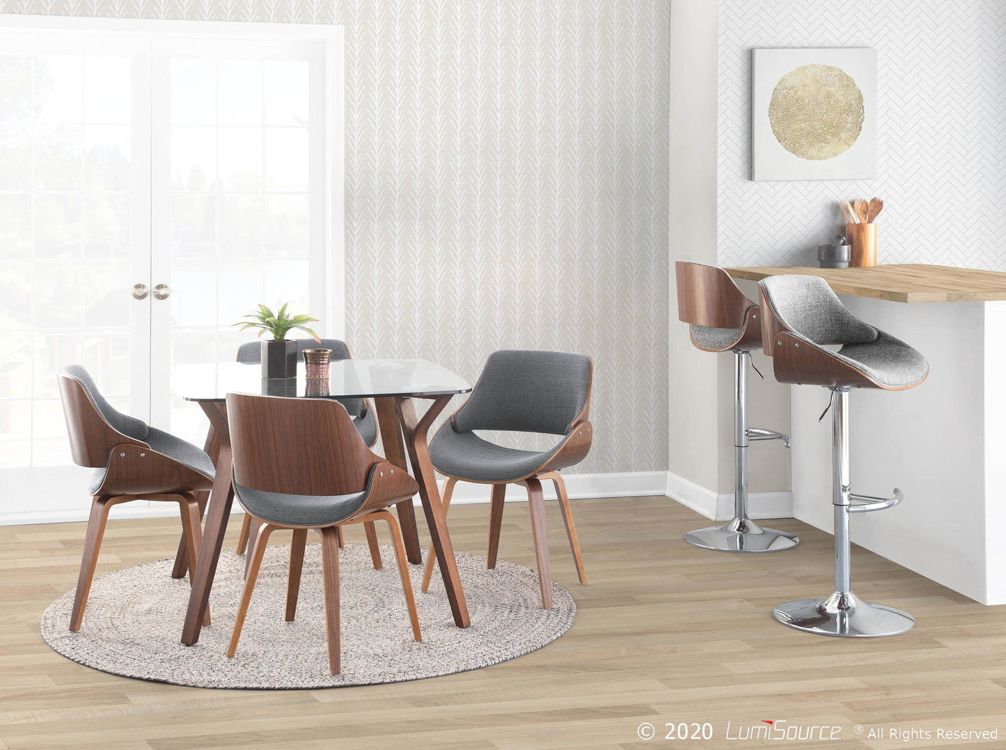 Majestic Office Furniture Adjustable Barstool